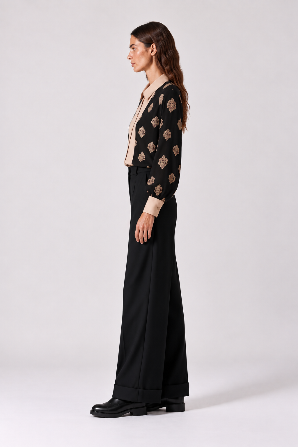 Camisa Camisera Zoe Negro