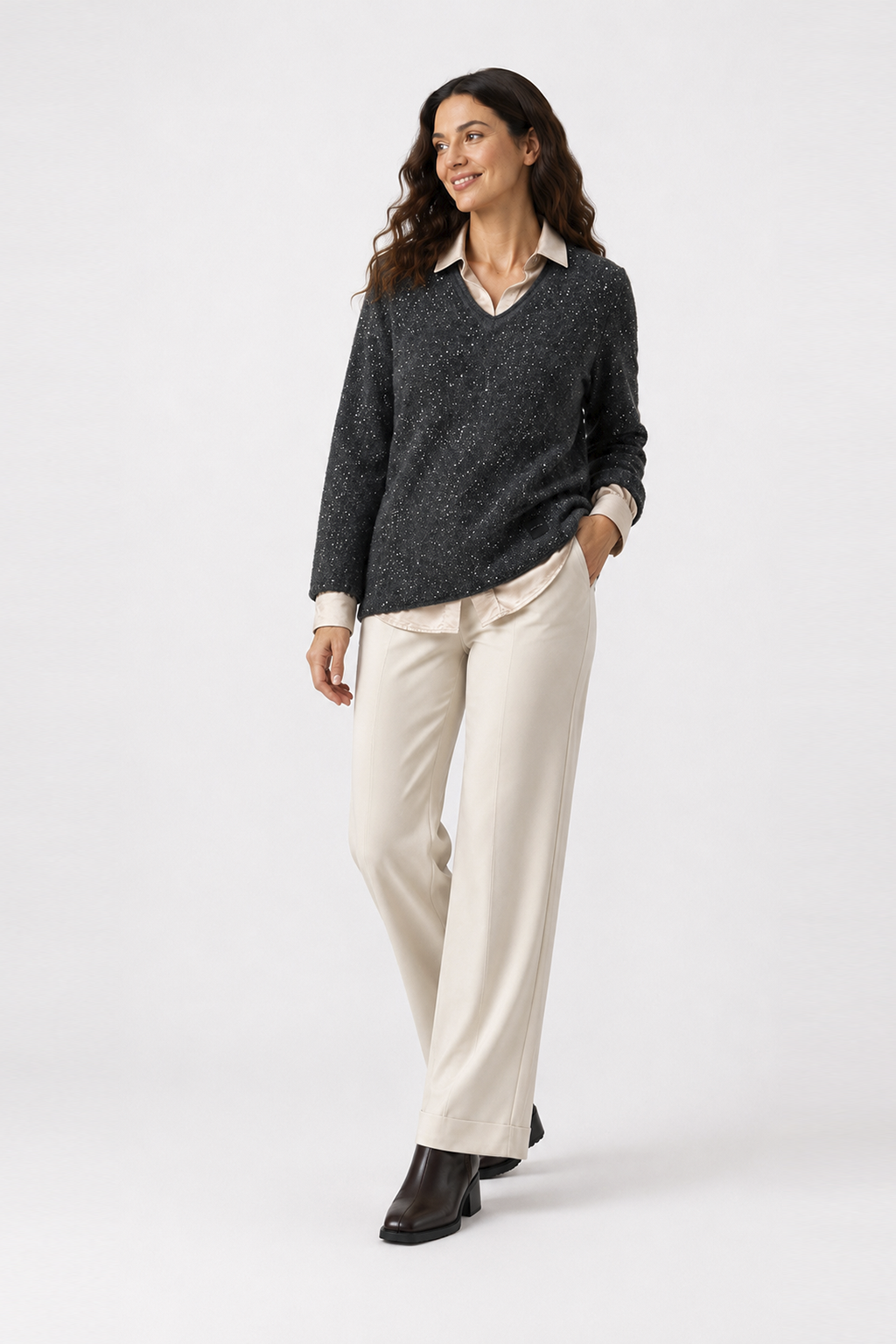 Jersey Brillo Gris