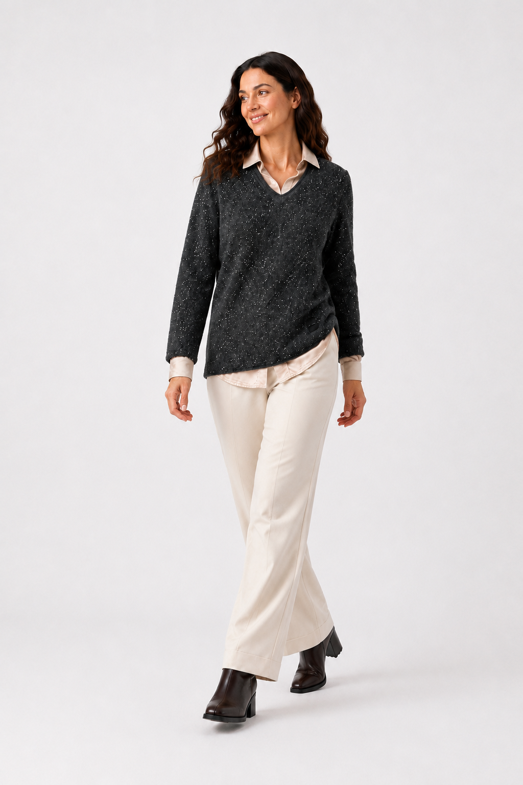 Jersey Brillo Gris