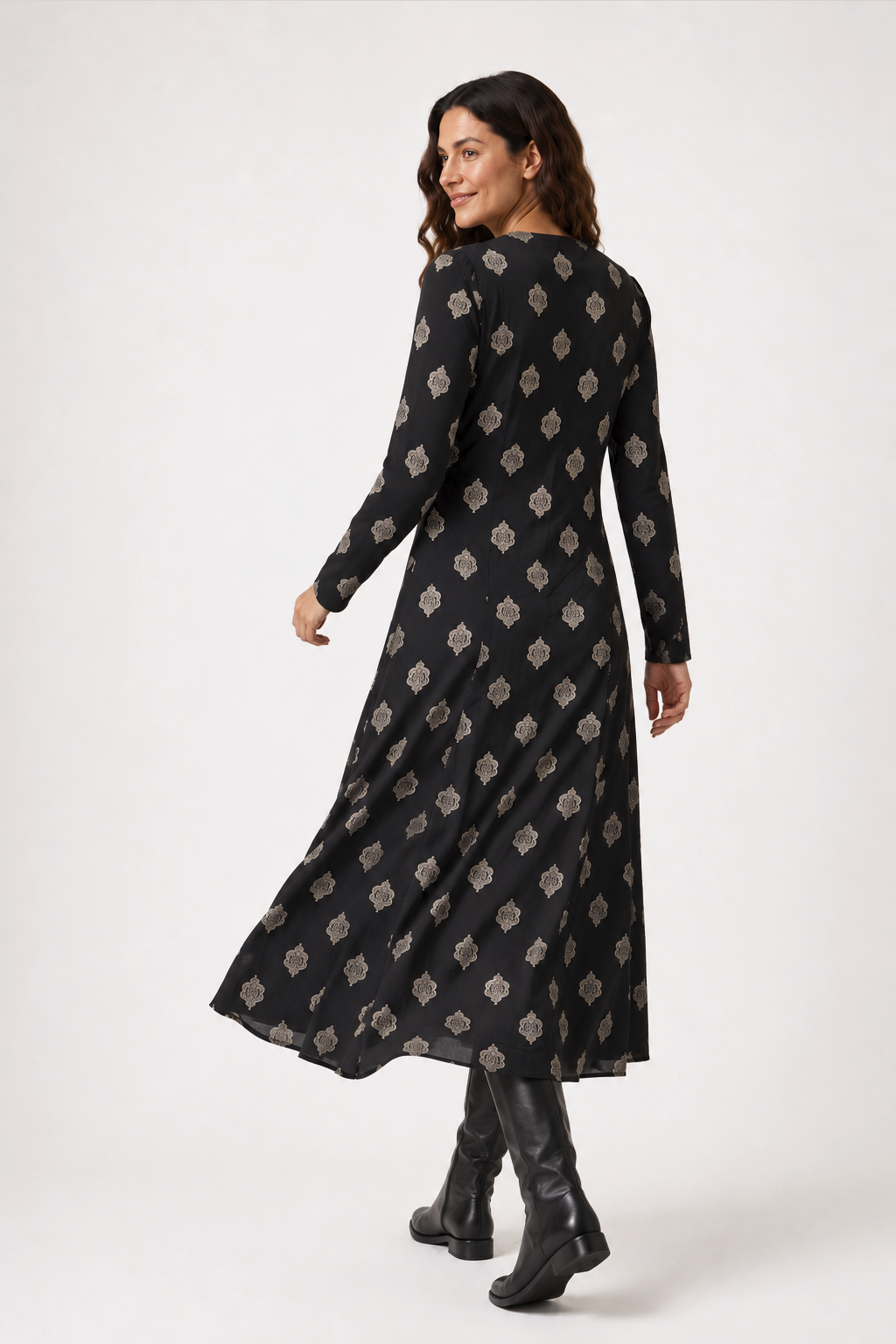 Vestido Lazo Zoe Negro