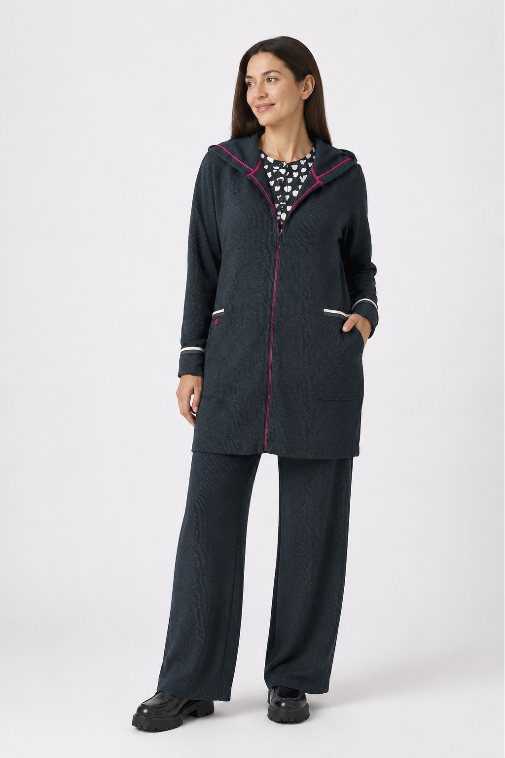 Chaqueta Capucha Coronis Negro
