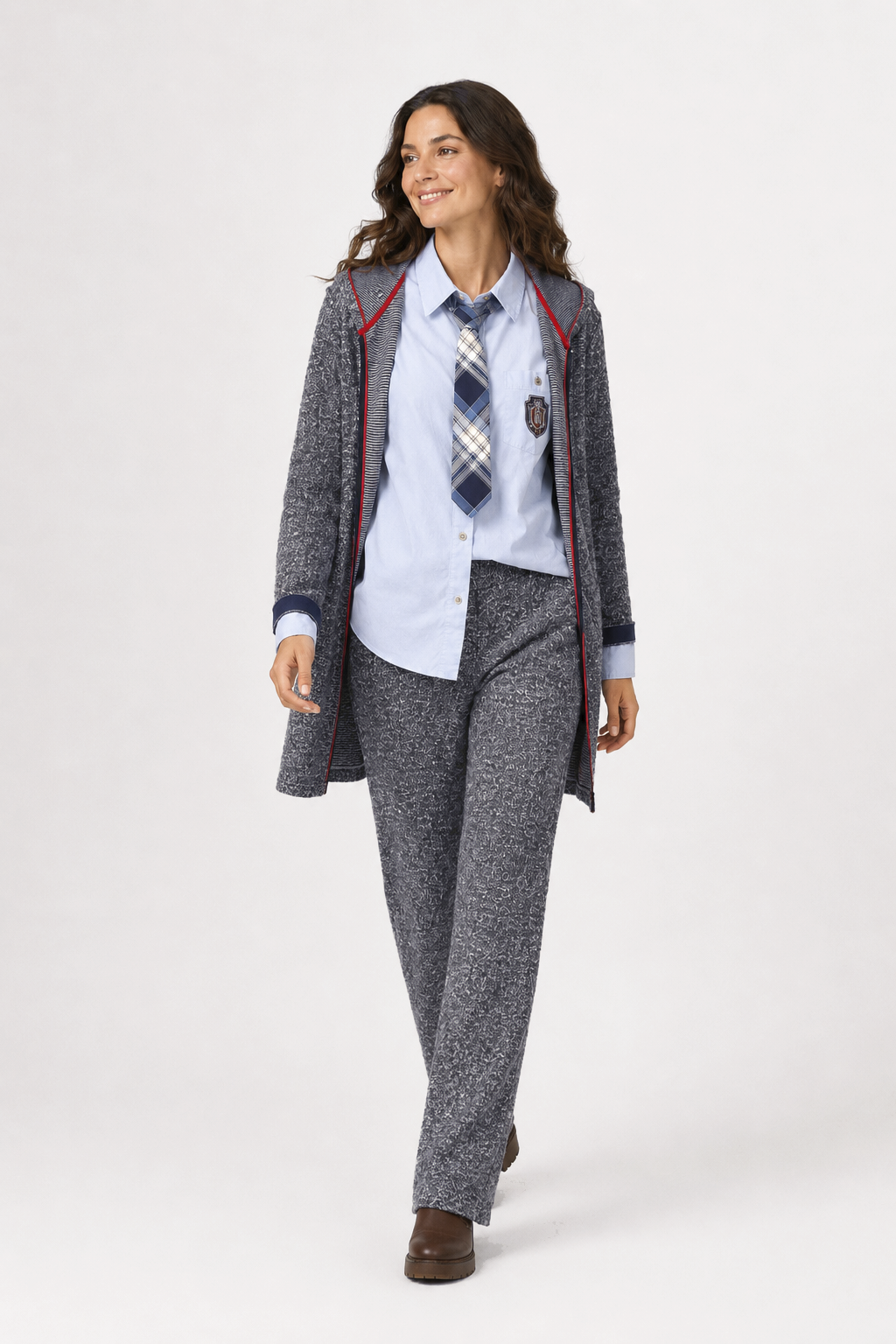 Chaqueta Capucha Altea Azul
