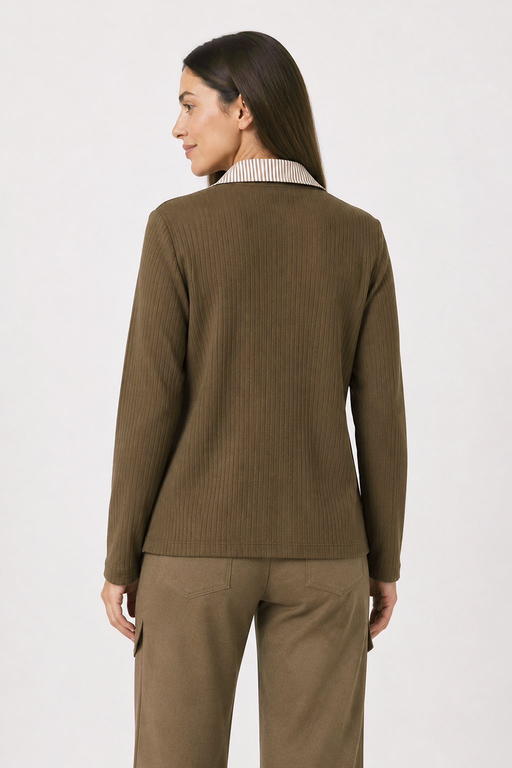 Camisa Chaqueta Sibila Marrón