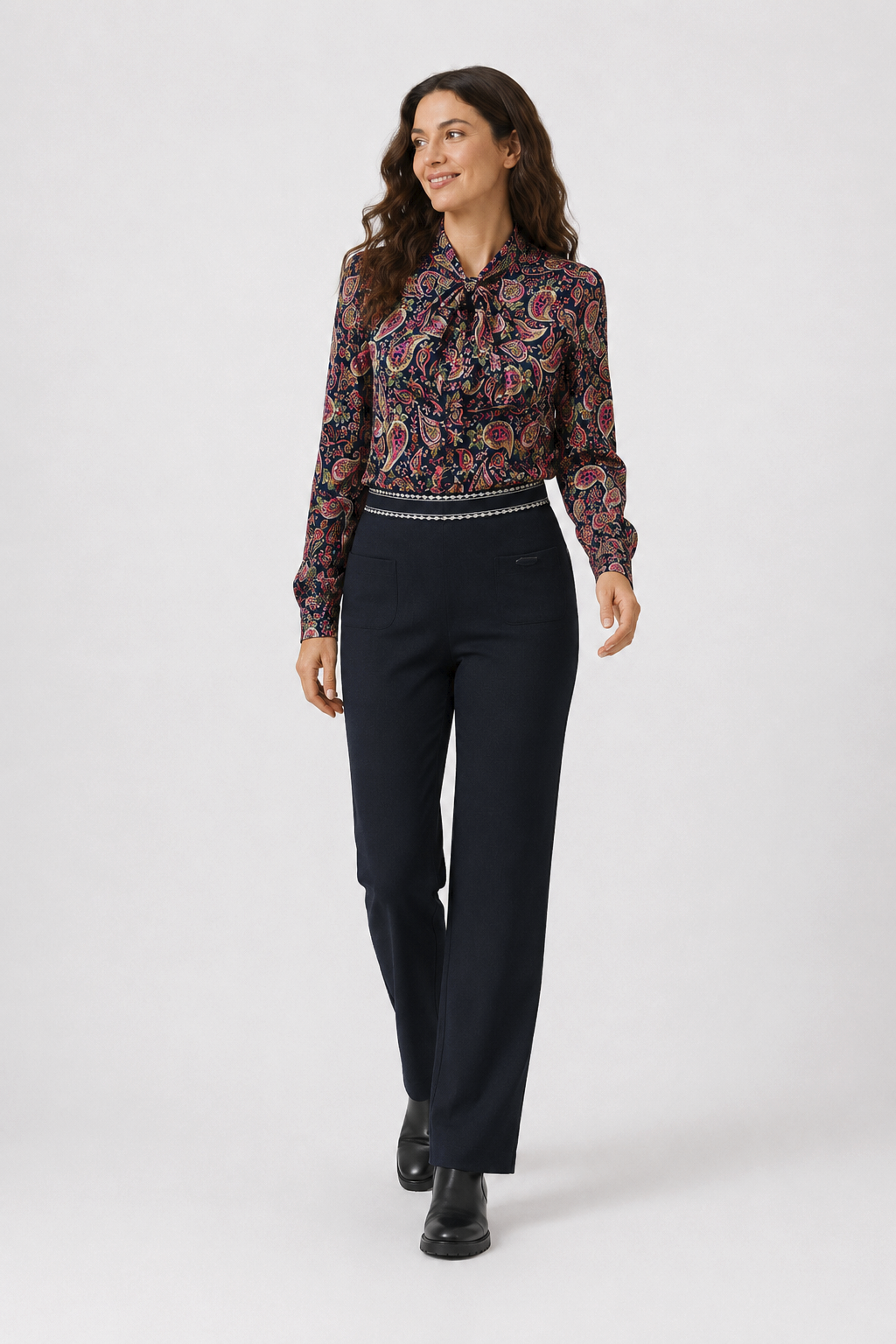 Camisa Lazo Fedra Fucsia