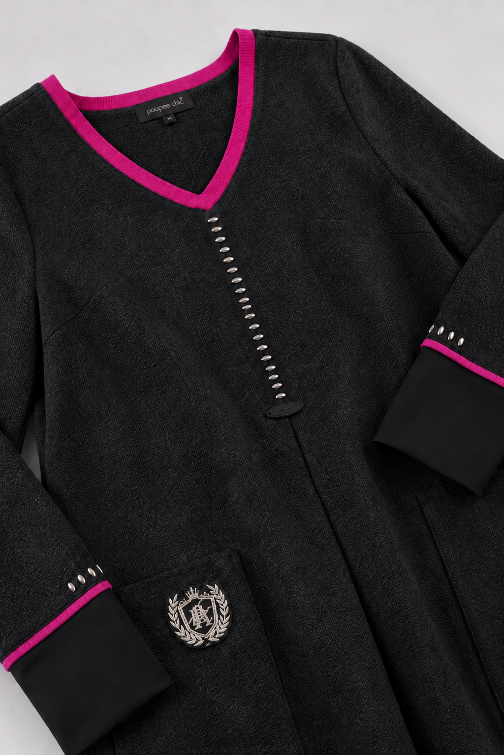 Vestido Punto Coronis Negro