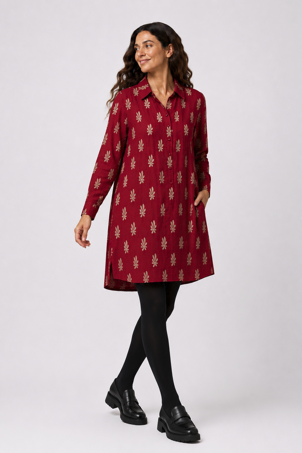 Vestido Camisero Hermione Verde