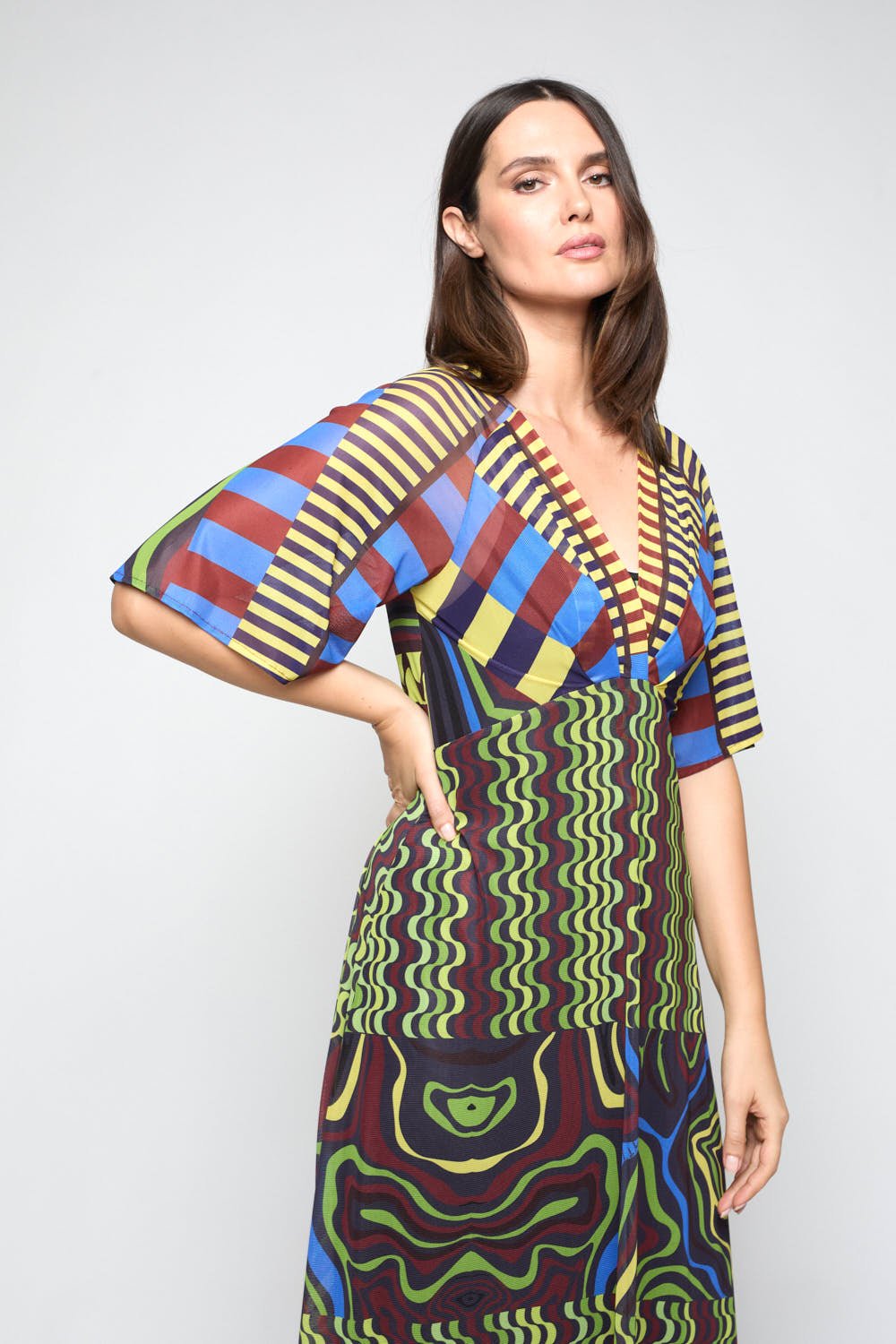 VESTIDO Y BUZOS - Mercedes de Miguel