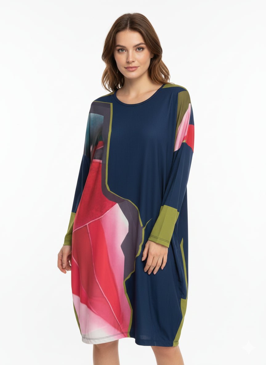 VESTIDO Y BUZOS - Mercedes de Miguel