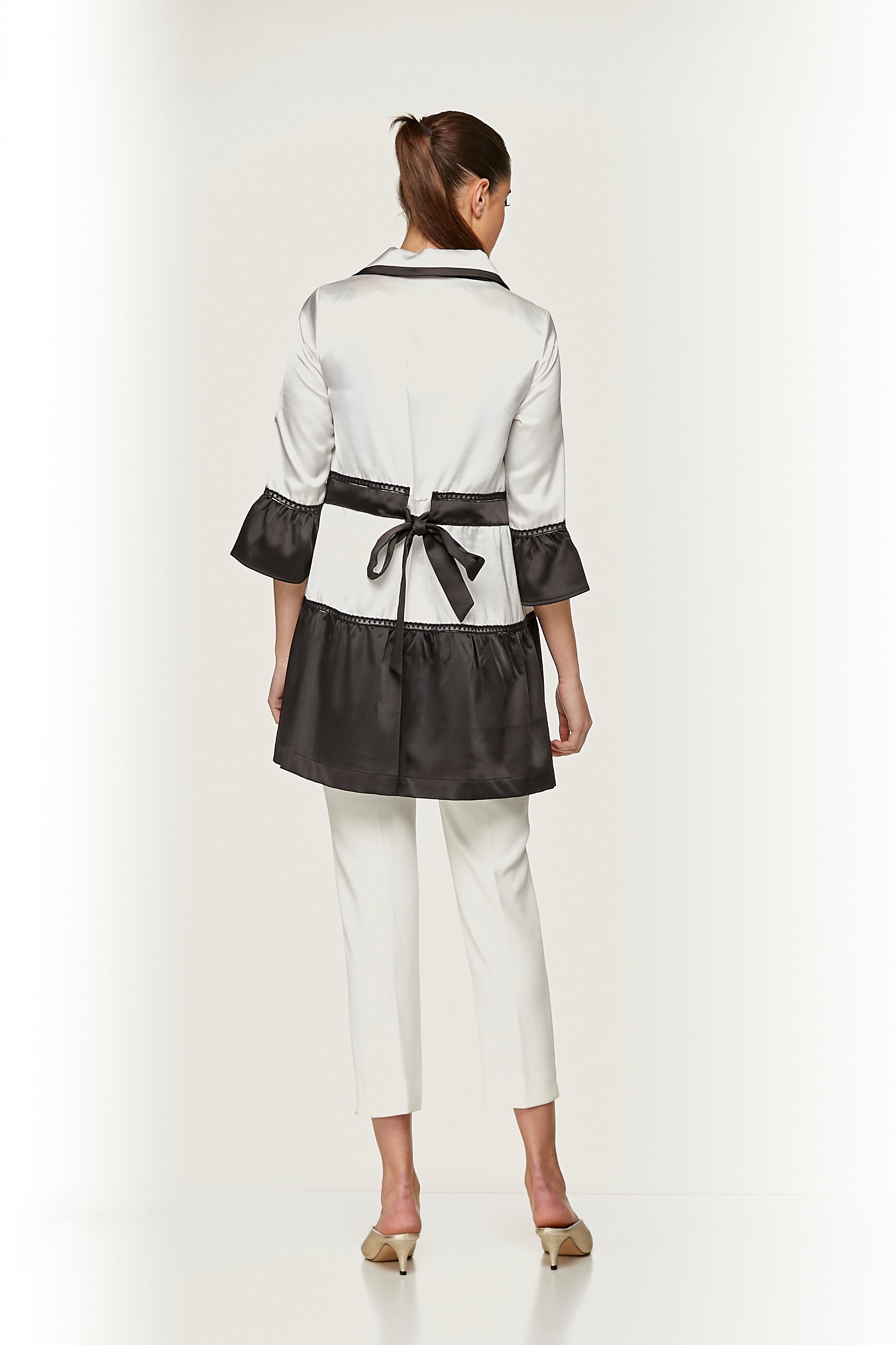 ABRIGO JULIETA COMBINADO Bicolor