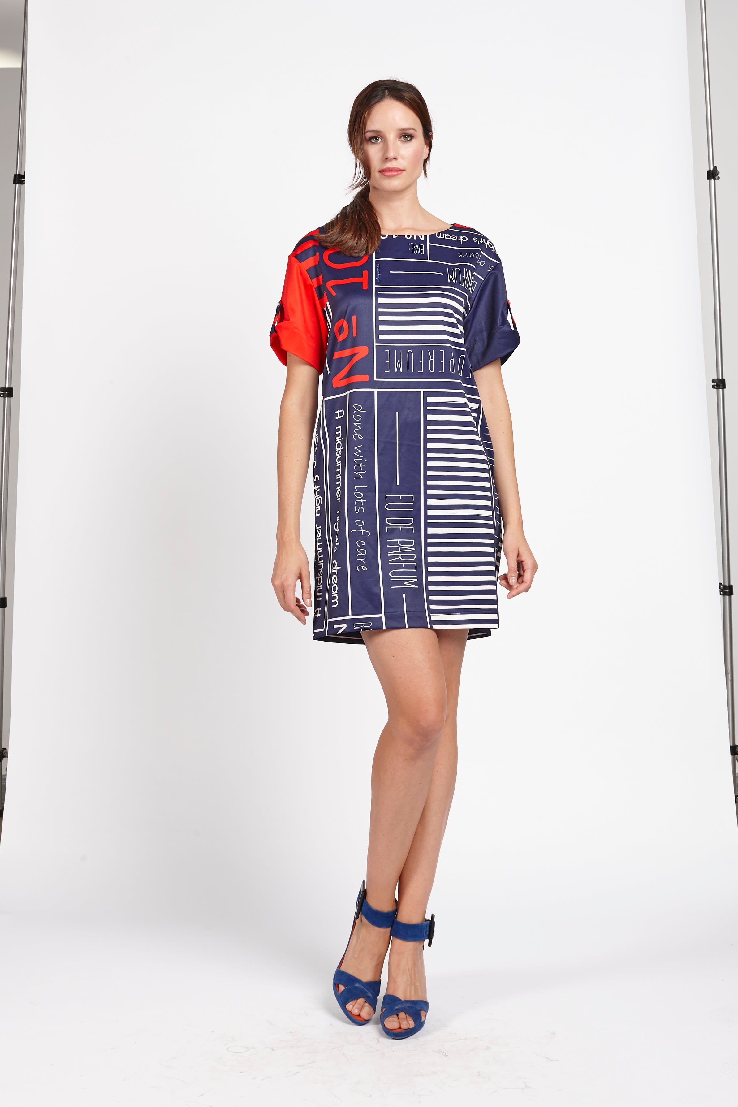 VESTIDO Nº 10 Azul