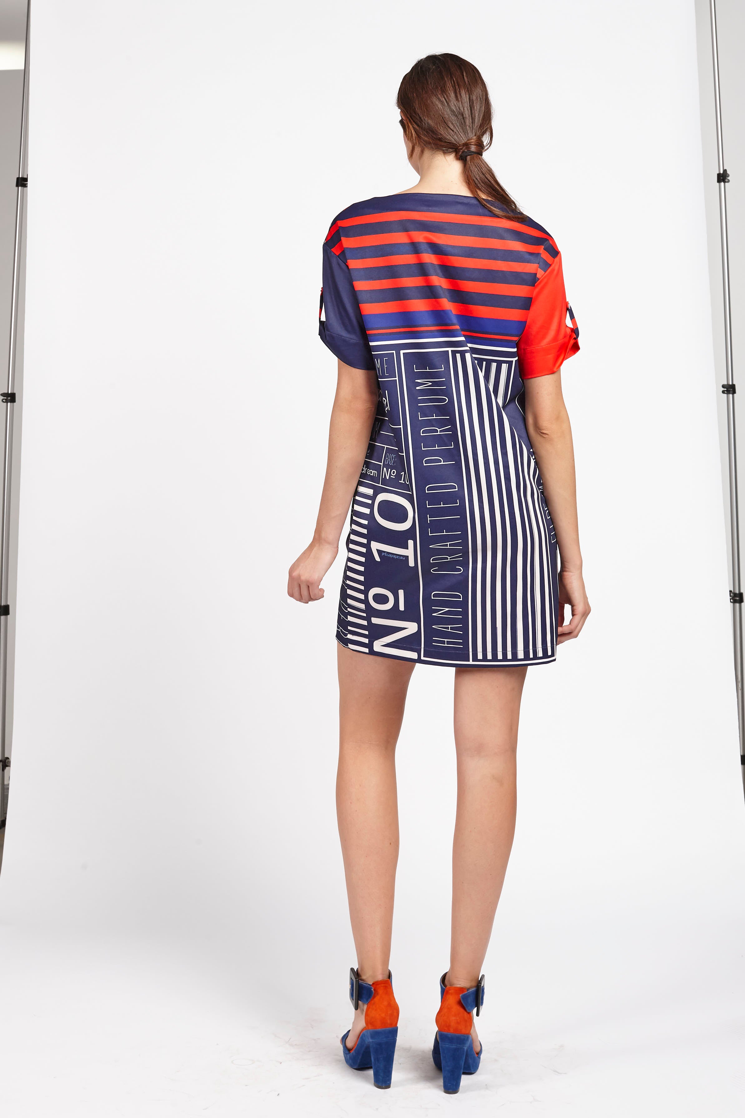 VESTIDO Nº 10 Azul