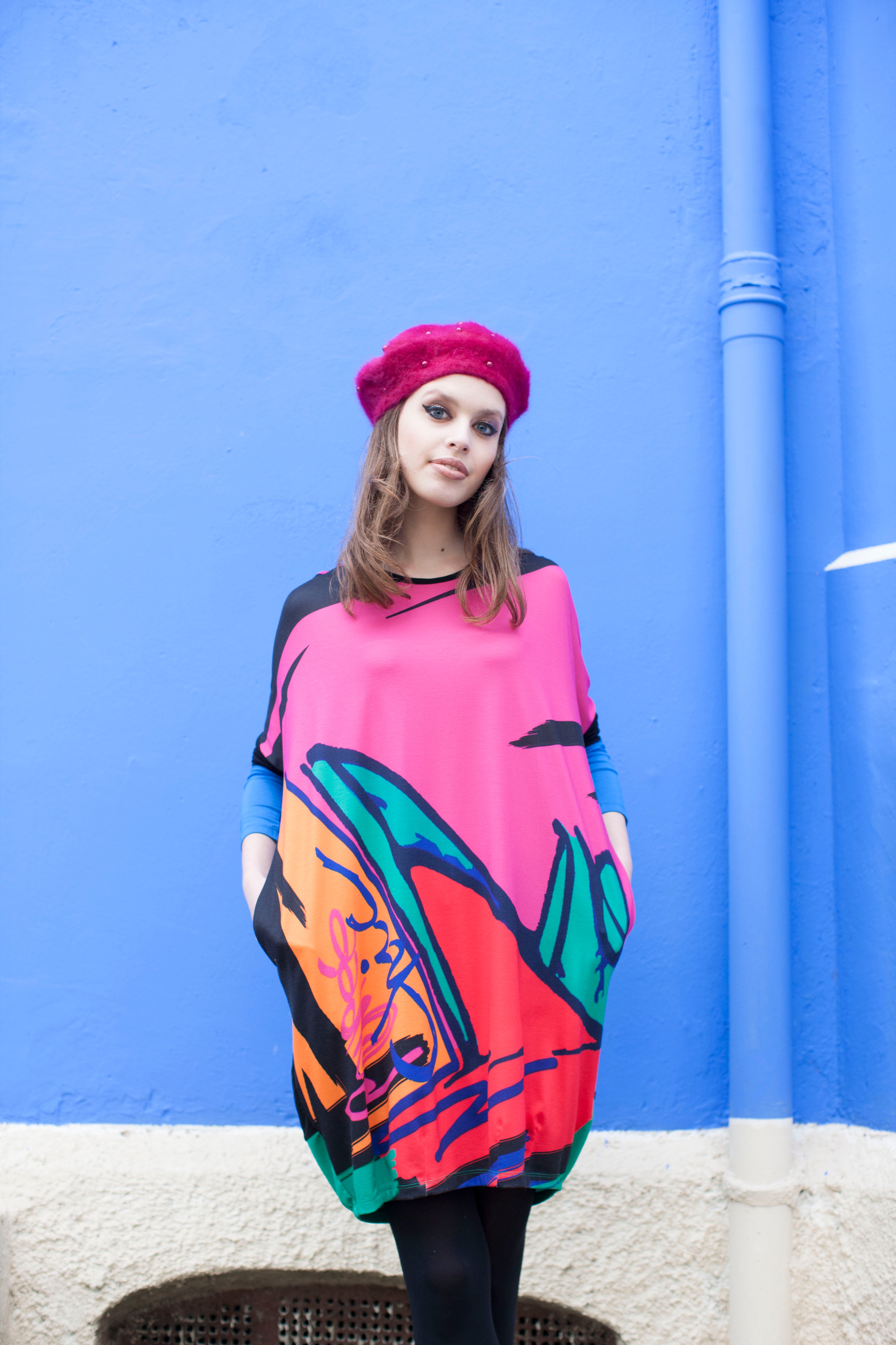 VESTIDO RUNA PRINT Multicolor