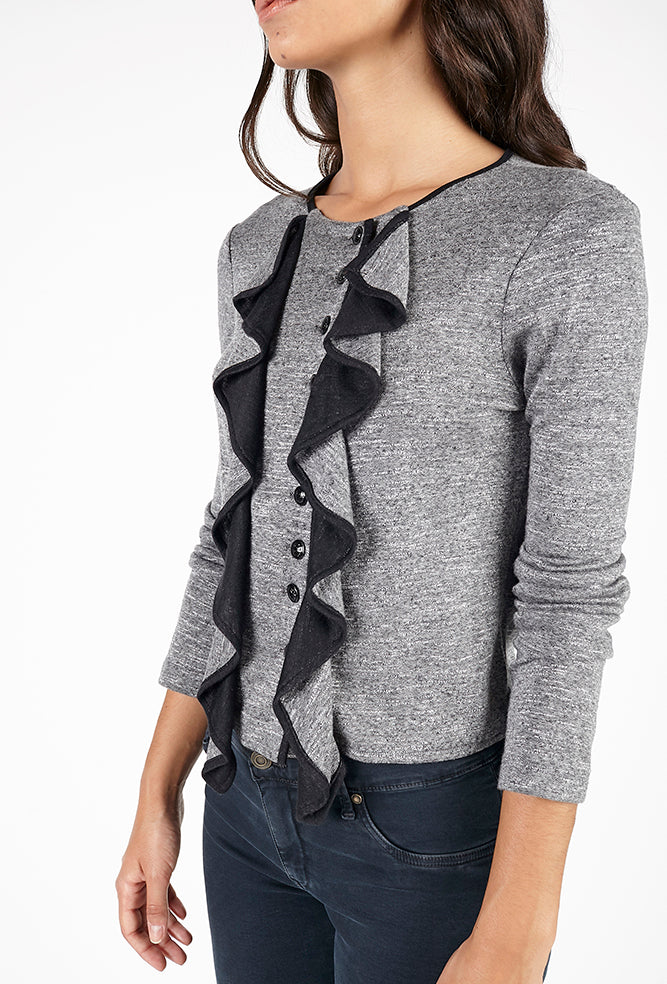 CHAQUETA CHORRERAS Gris