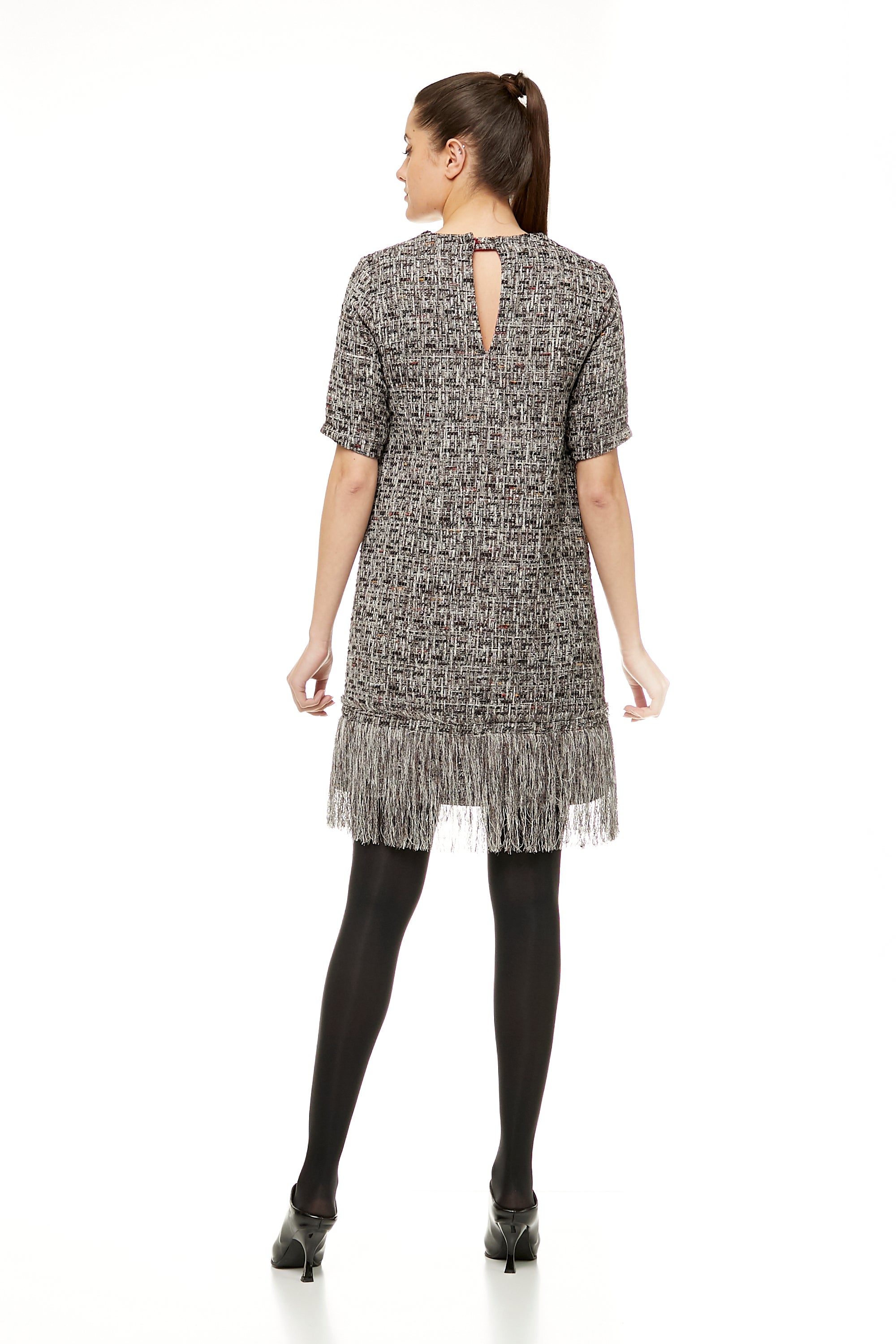 VESTIDO CHANEL Gris
