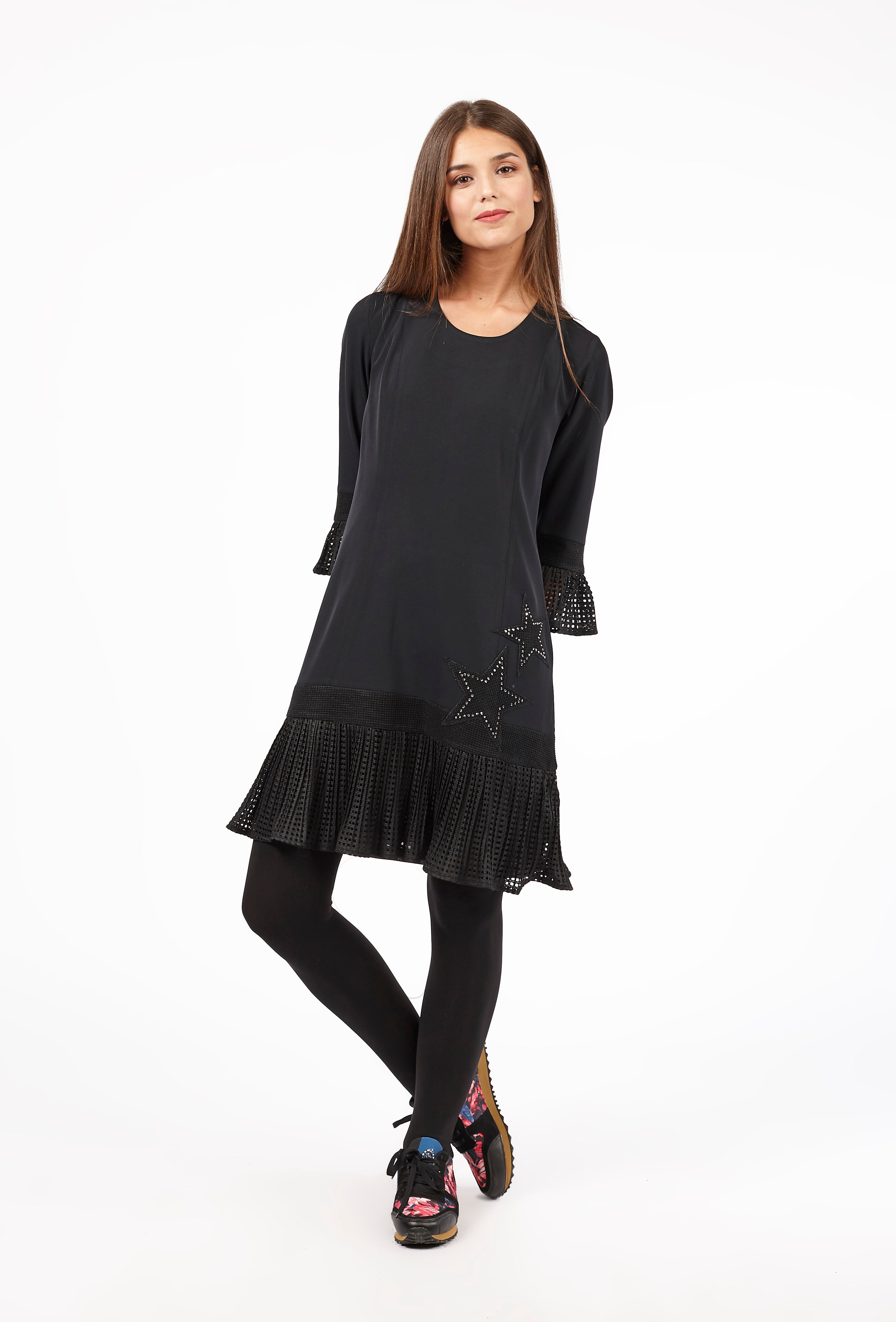 VESTIDO BLACK STAR Negro