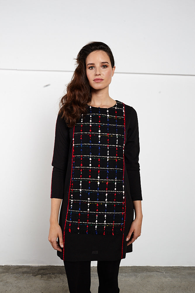 VESTIDO CHEVIOT Multicolor
