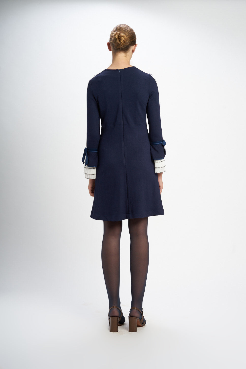 VESTIDO TREBOL CHIC Marino