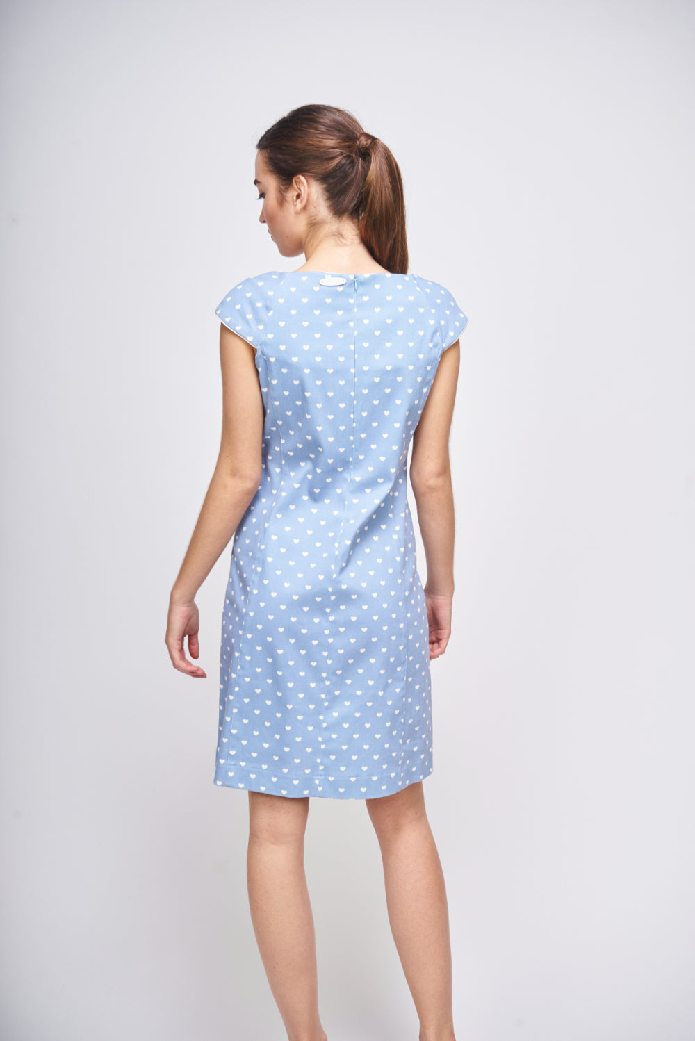 VESTIDO ROMANTIC HEART Azul
