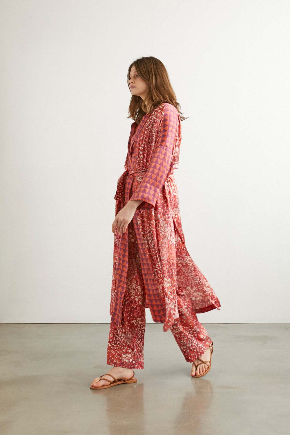 KIMONO GALA TROPIC Naranja