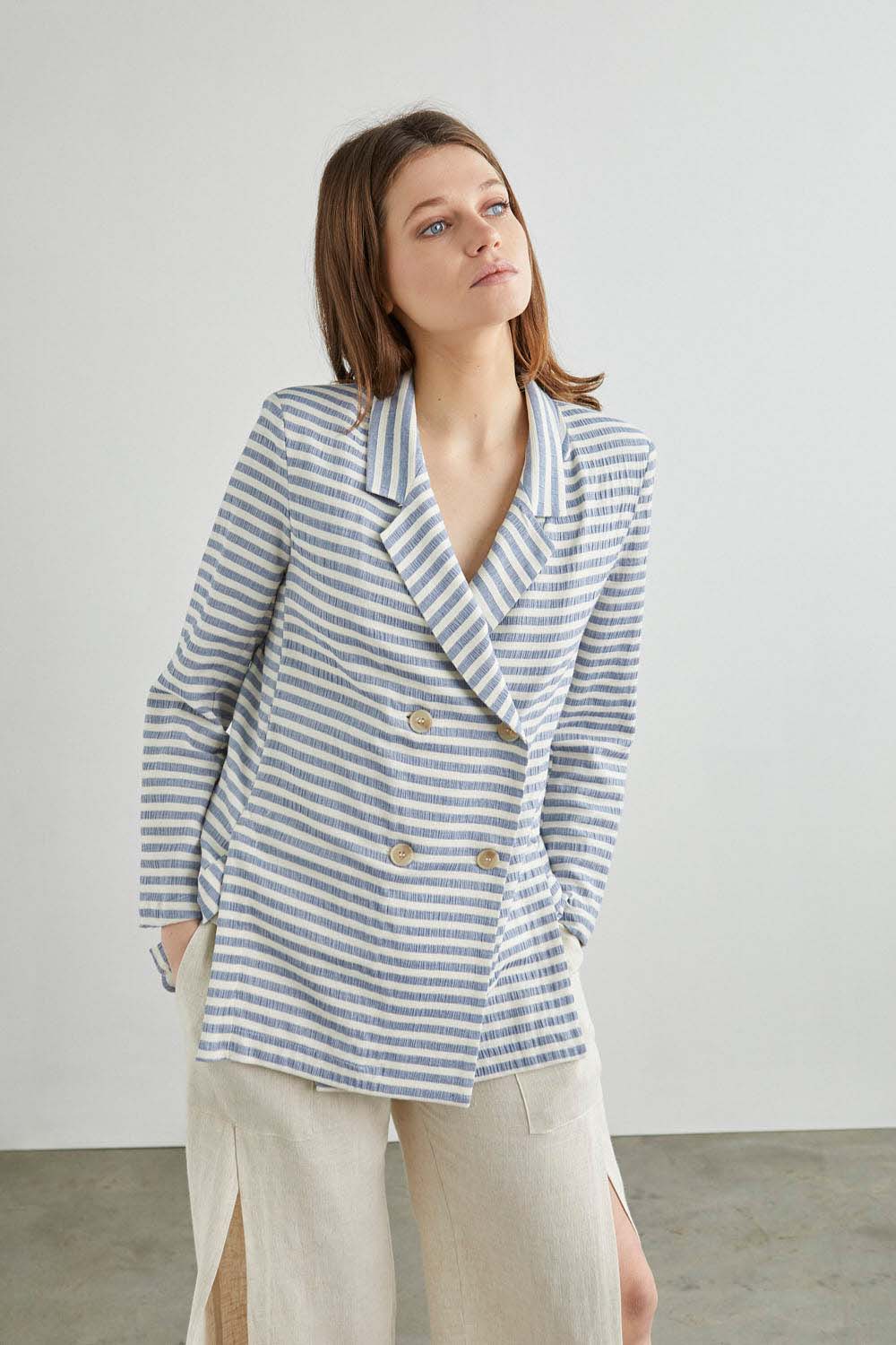 CHAQUETA NOIA TANTA Azul