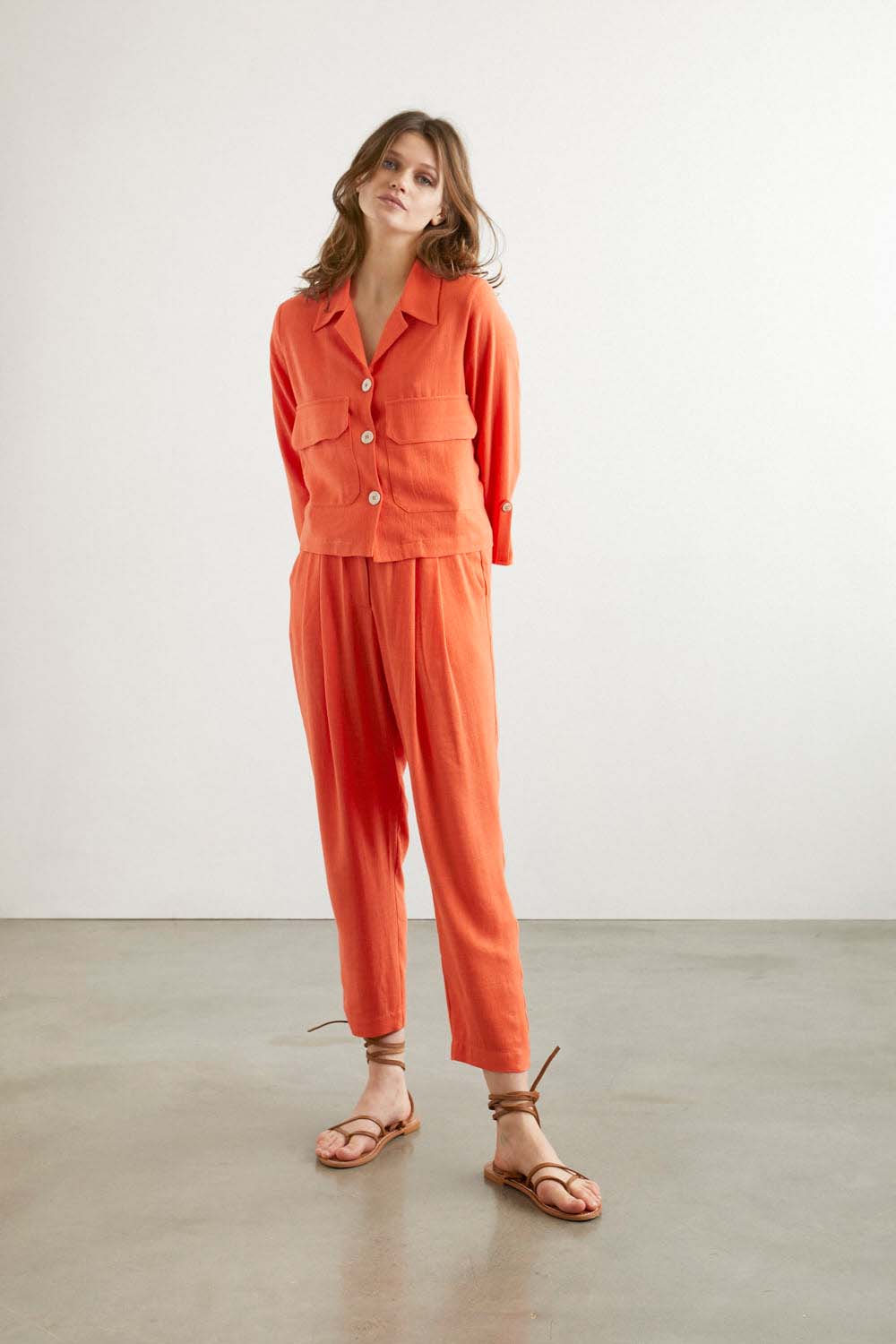 CHAQUETA BULNES RUSTIC Naranja