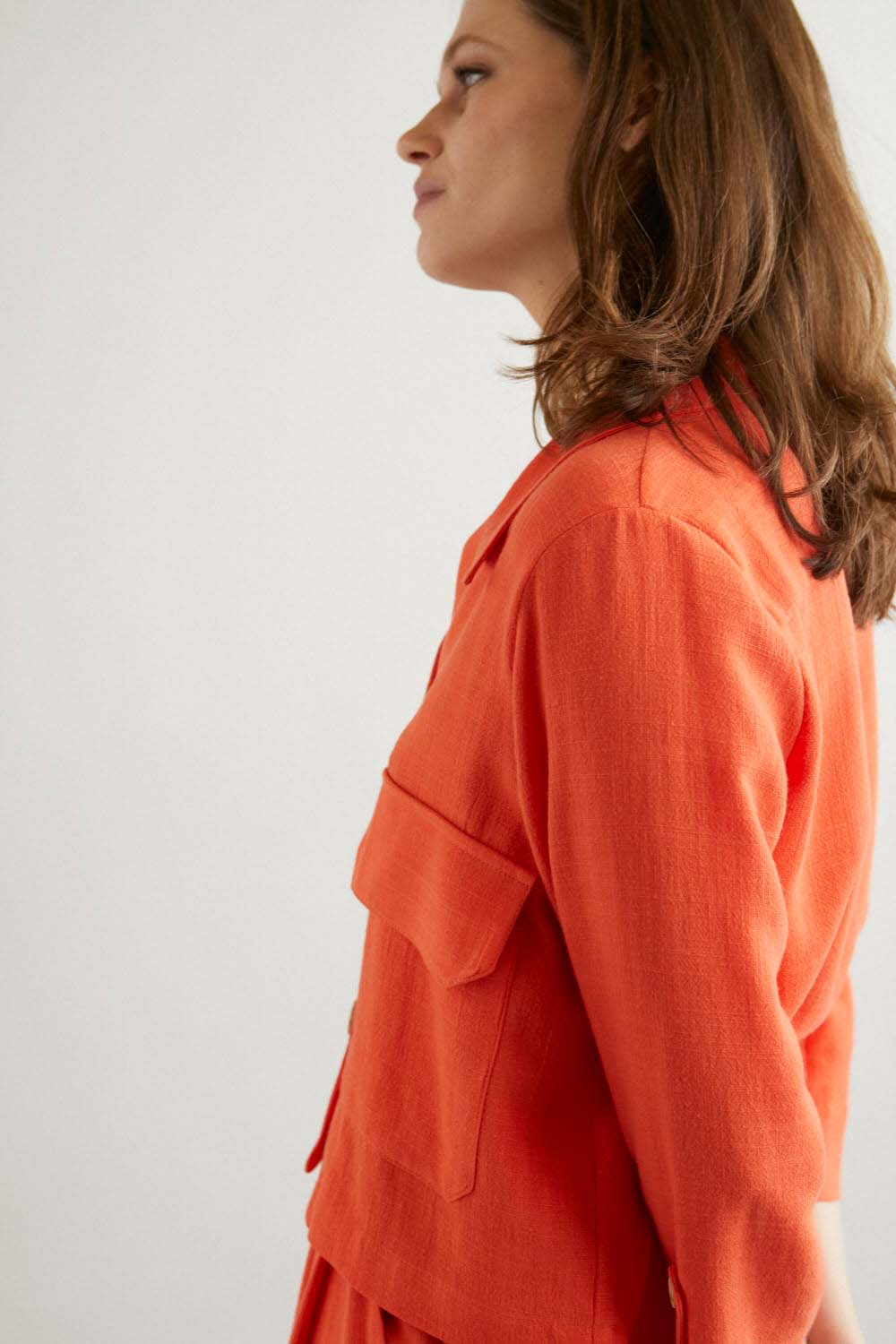 CHAQUETA BULNES RUSTIC Naranja