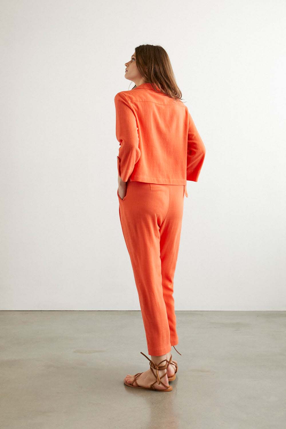 CHAQUETA BULNES RUSTIC Naranja