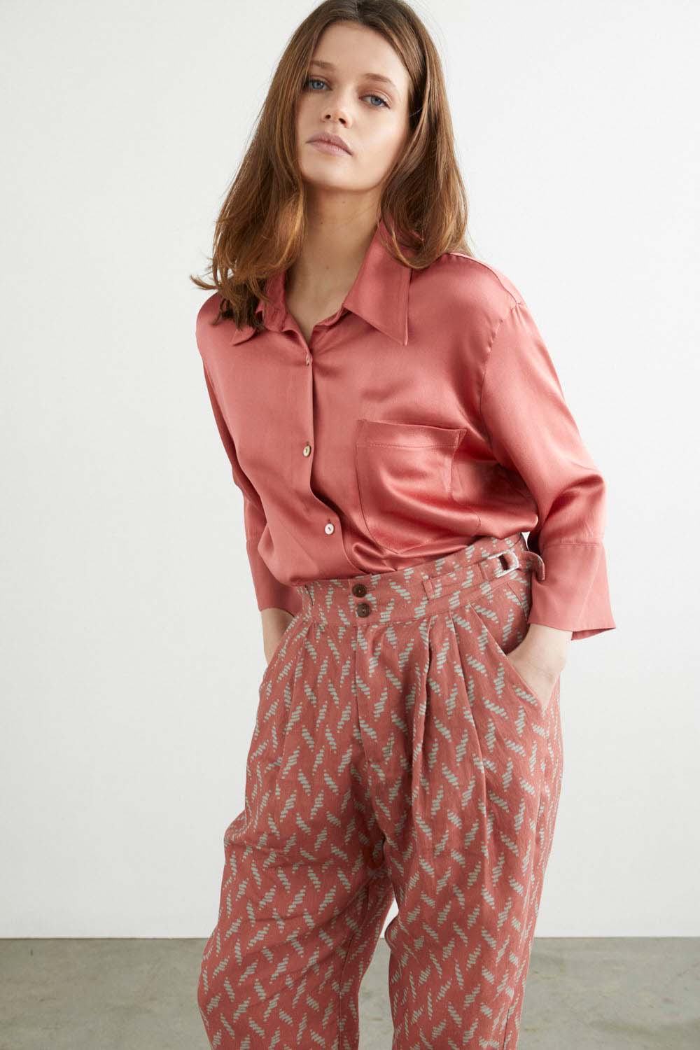 SOBRECAMISA BAKIO SATIN Teja