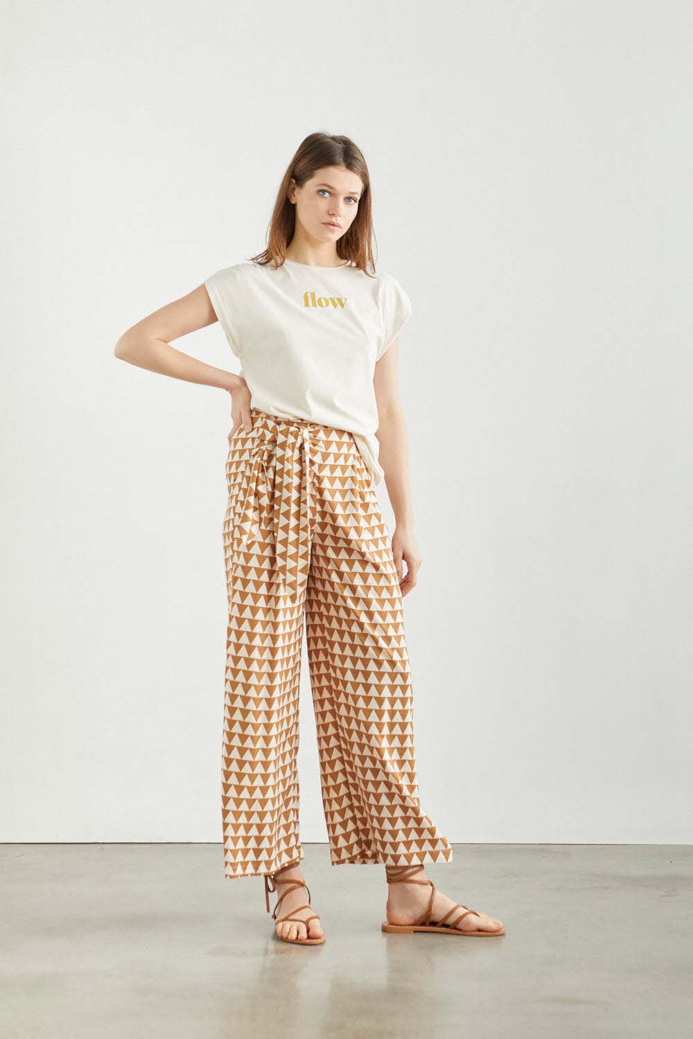 PANTALON COCO LUA Camel