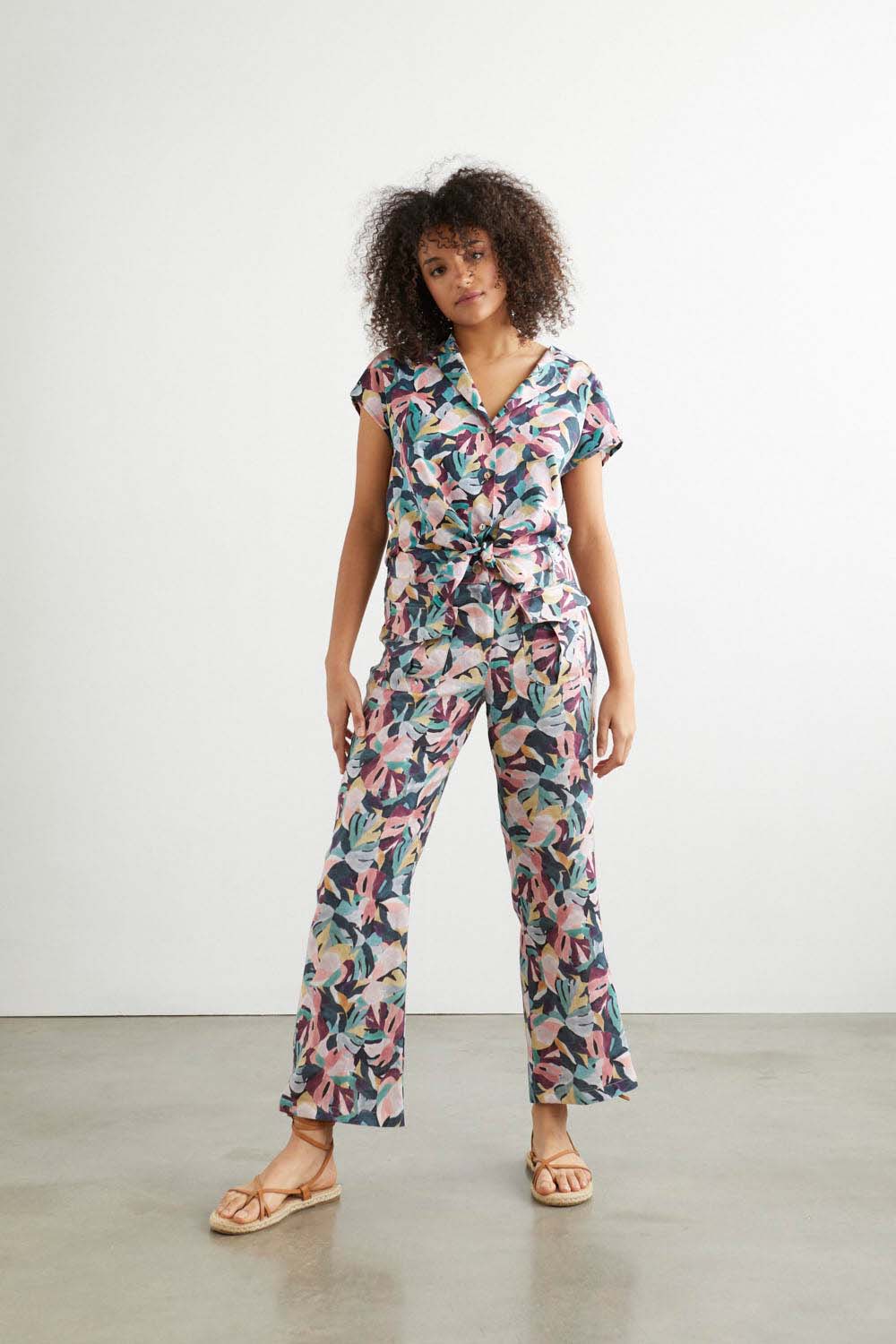 PANTALON IRATI TEILA Multicolor
