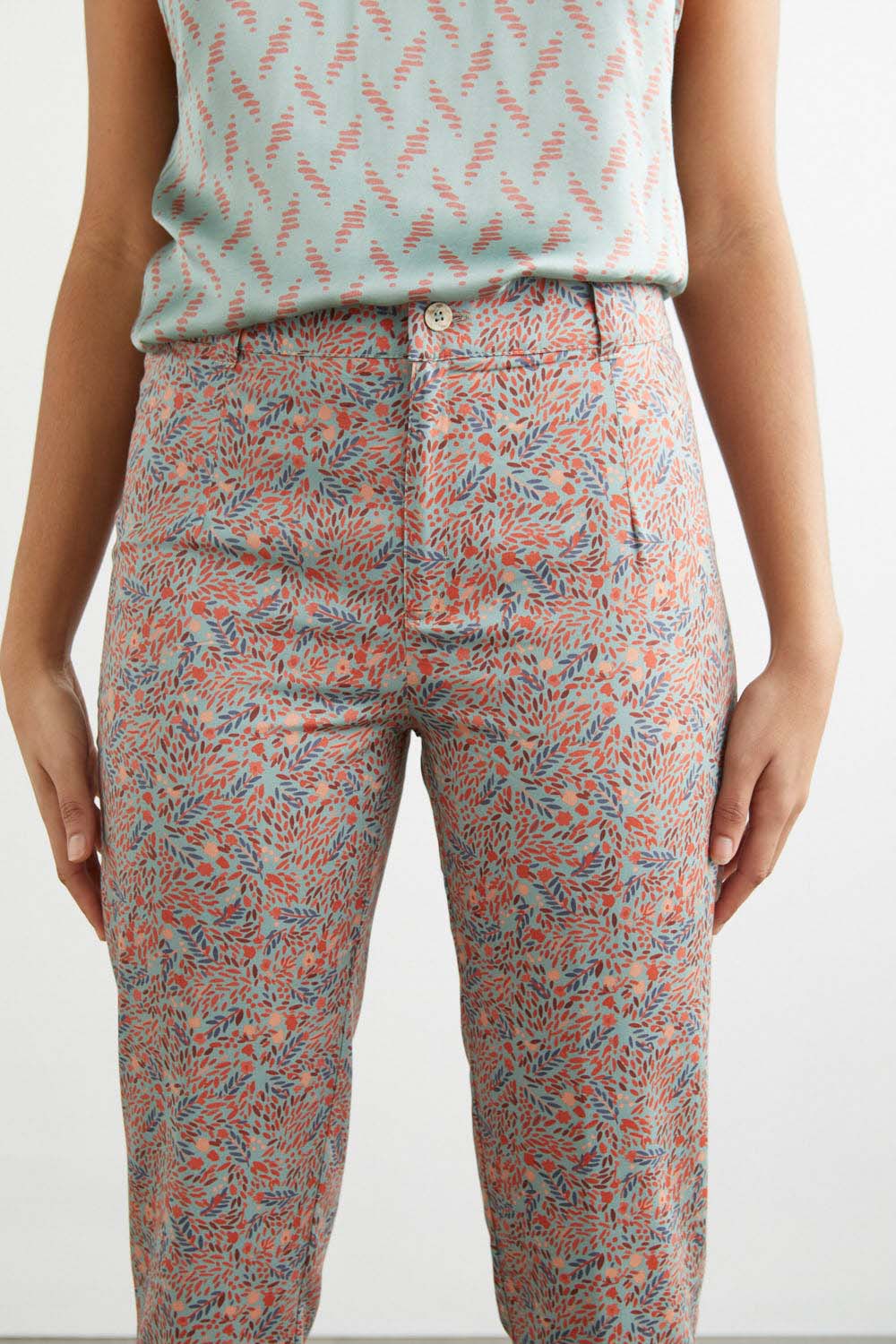 PANTALON HAIZEA TEILA Aguamar