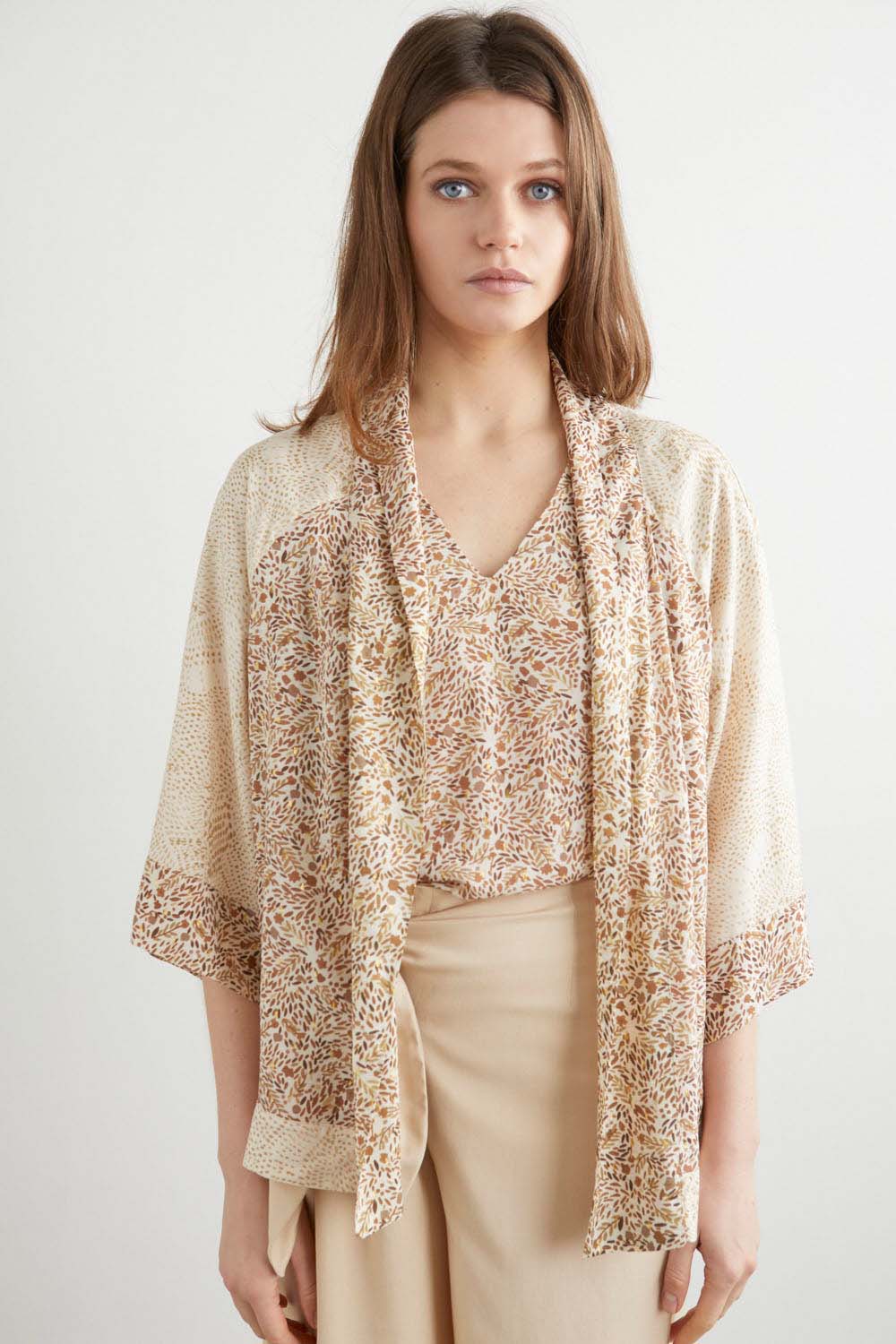KIMONO ANE BEIXA Camel