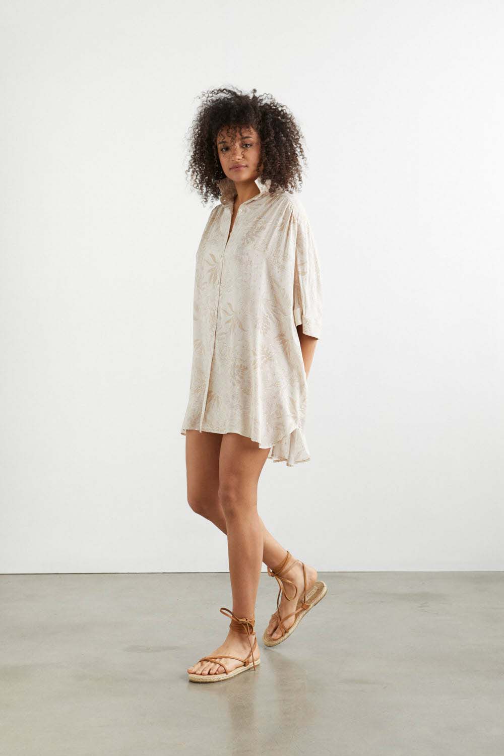 VESTIDO CLARA BEIXA Crudo