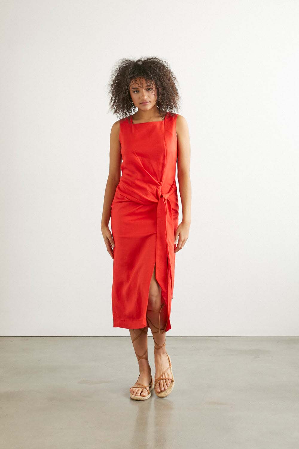 VESTIDO SUANCES DISTIRA Rojo
