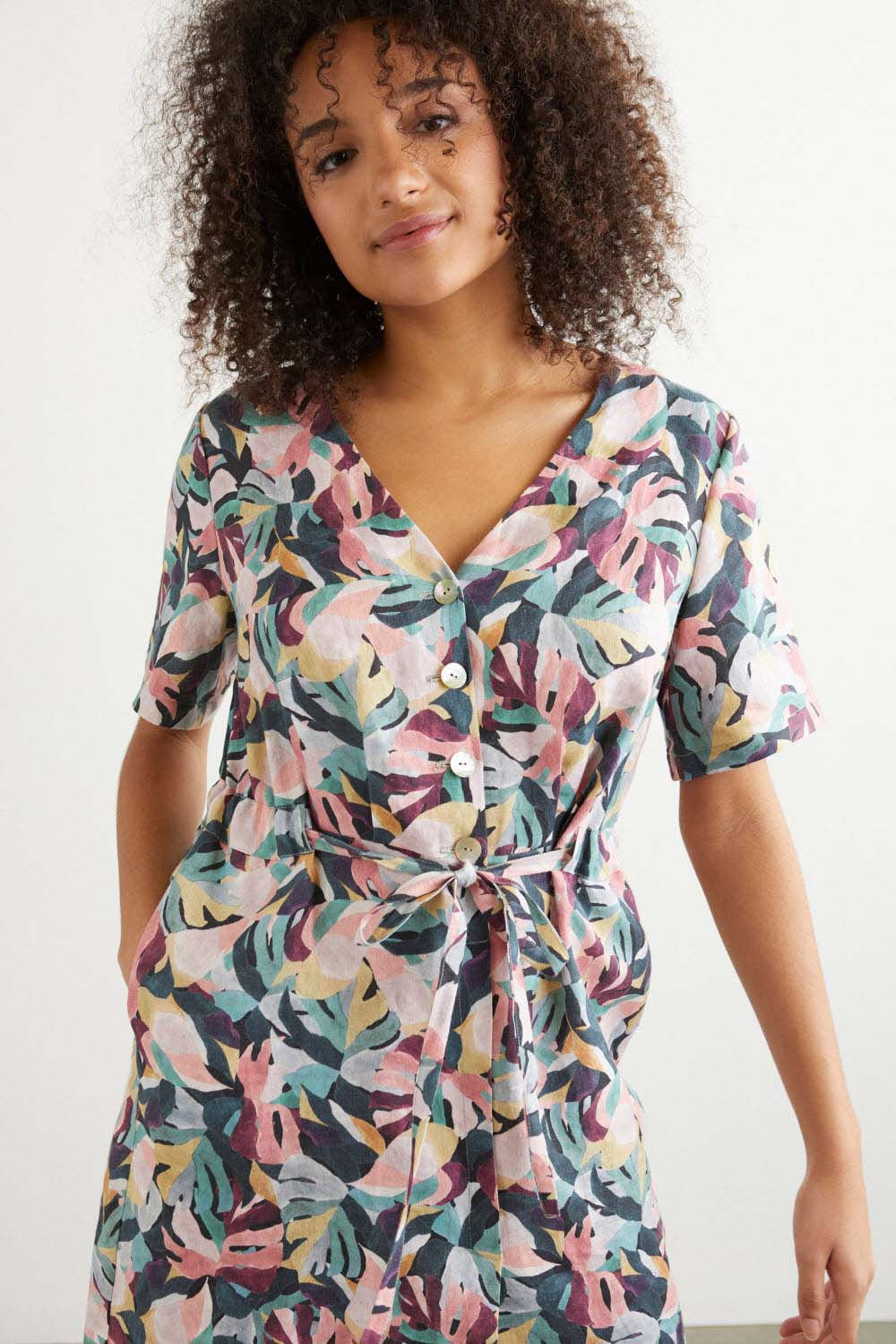 VESTIDO POO TEILA Multicolor