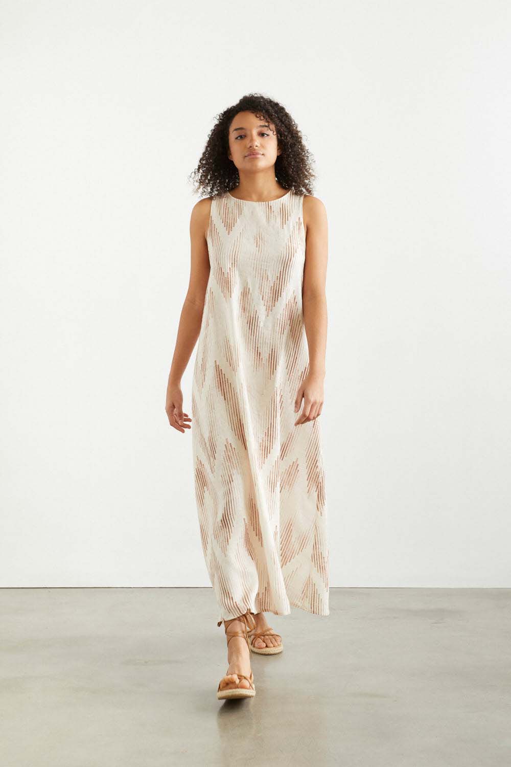 VESTIDO SARAH BEIXA Crudo