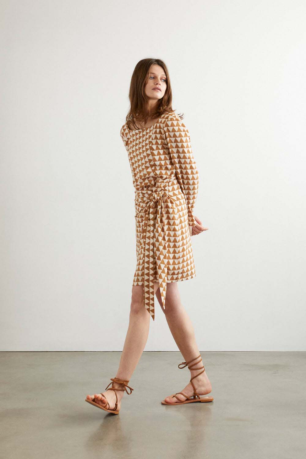 VESTIDO MARIE BEIXA Camel