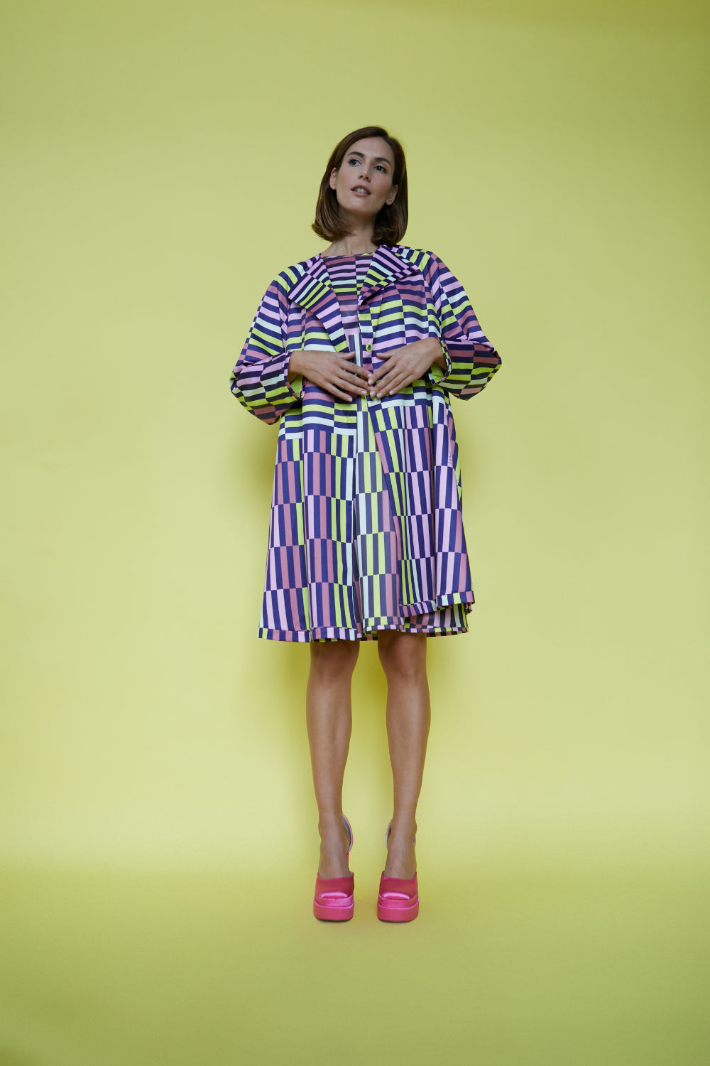 Abrigo Mercedes Multicolor