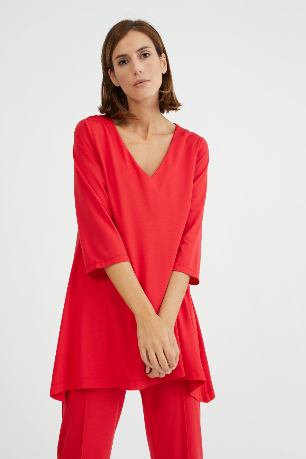 Blusón Juliana Rojo