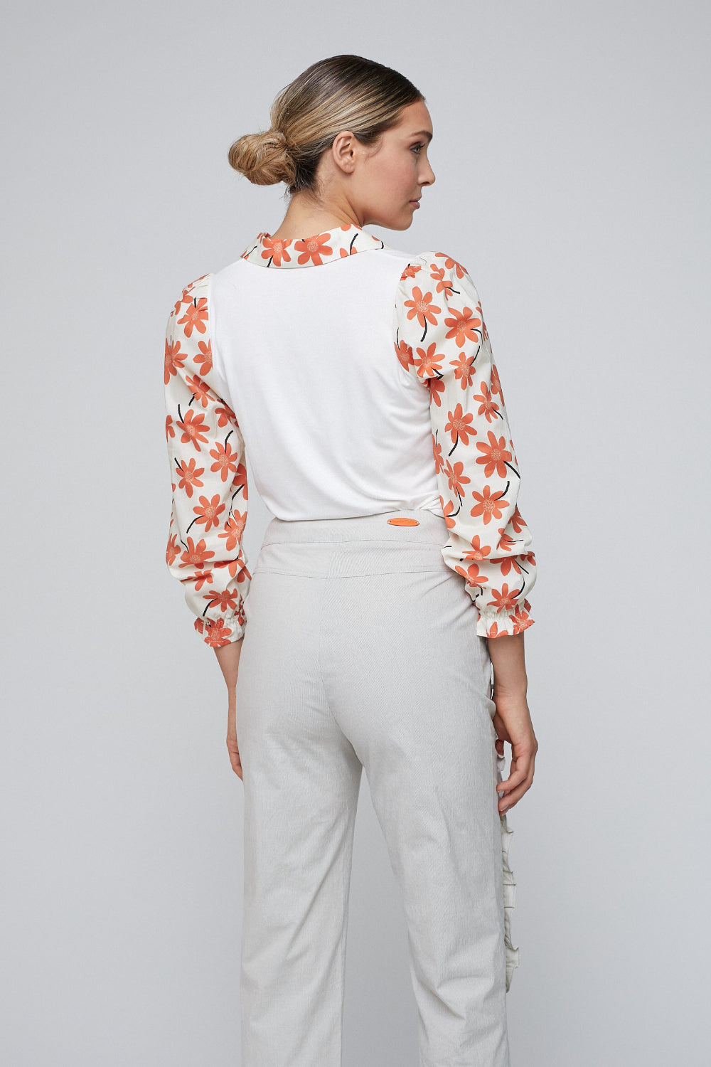 Blusa Caléndula Naranja