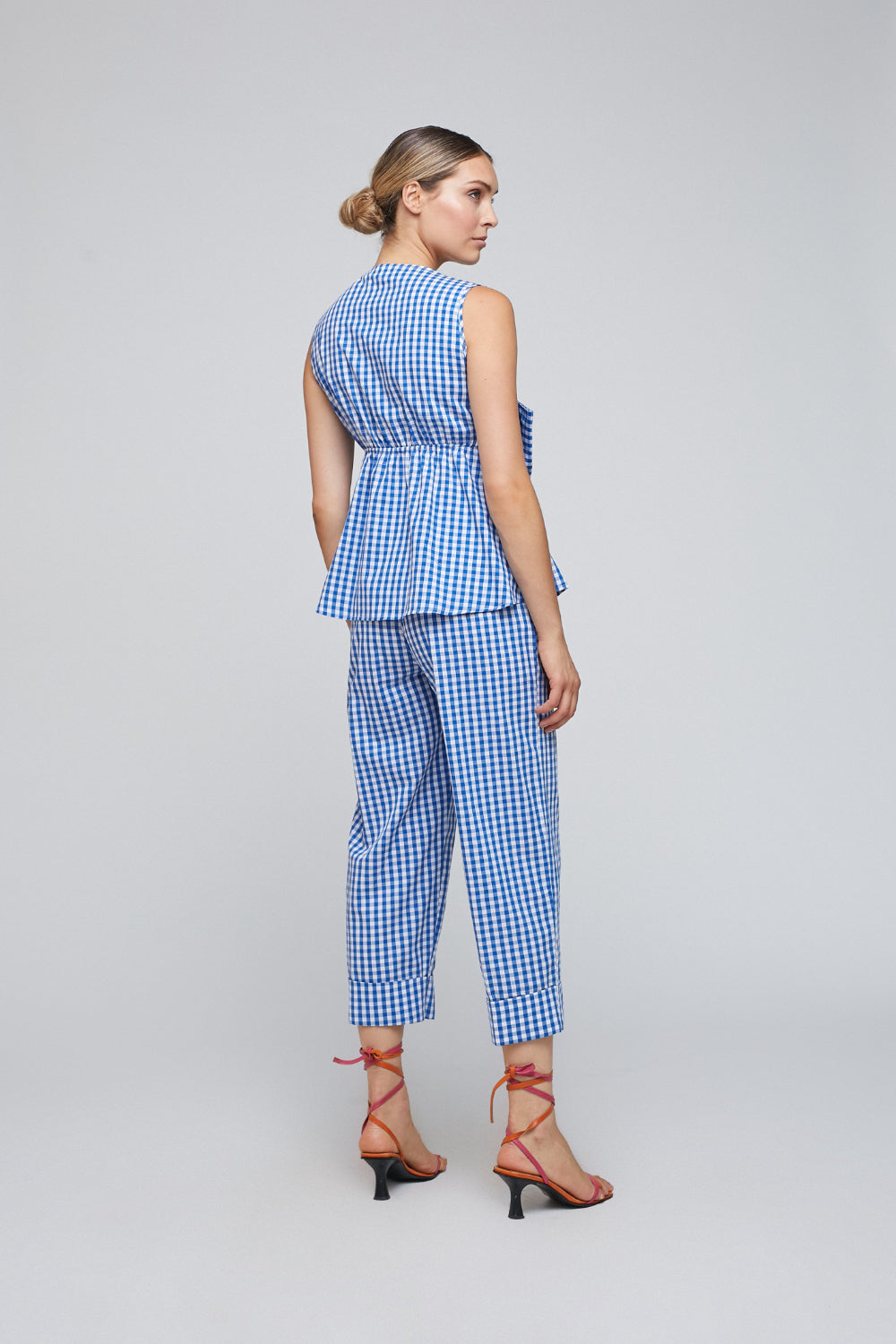 Blusa lazada Iris Azul