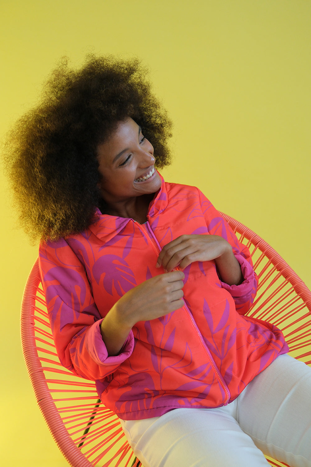 Parka Lotus Naranja