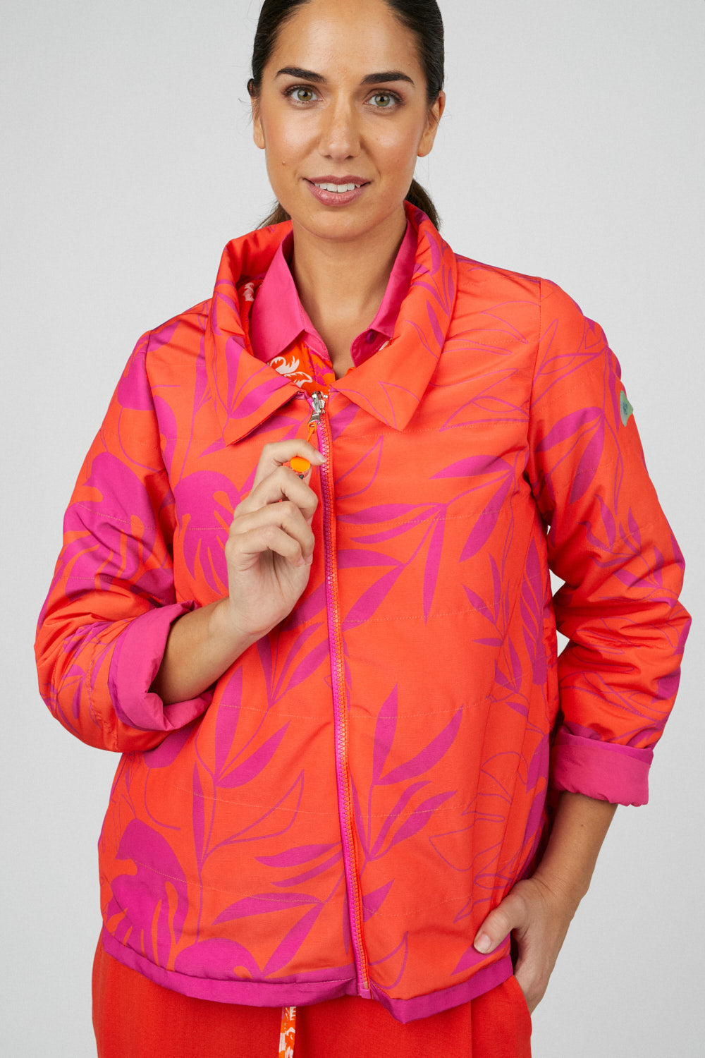 Parka Lotus Naranja