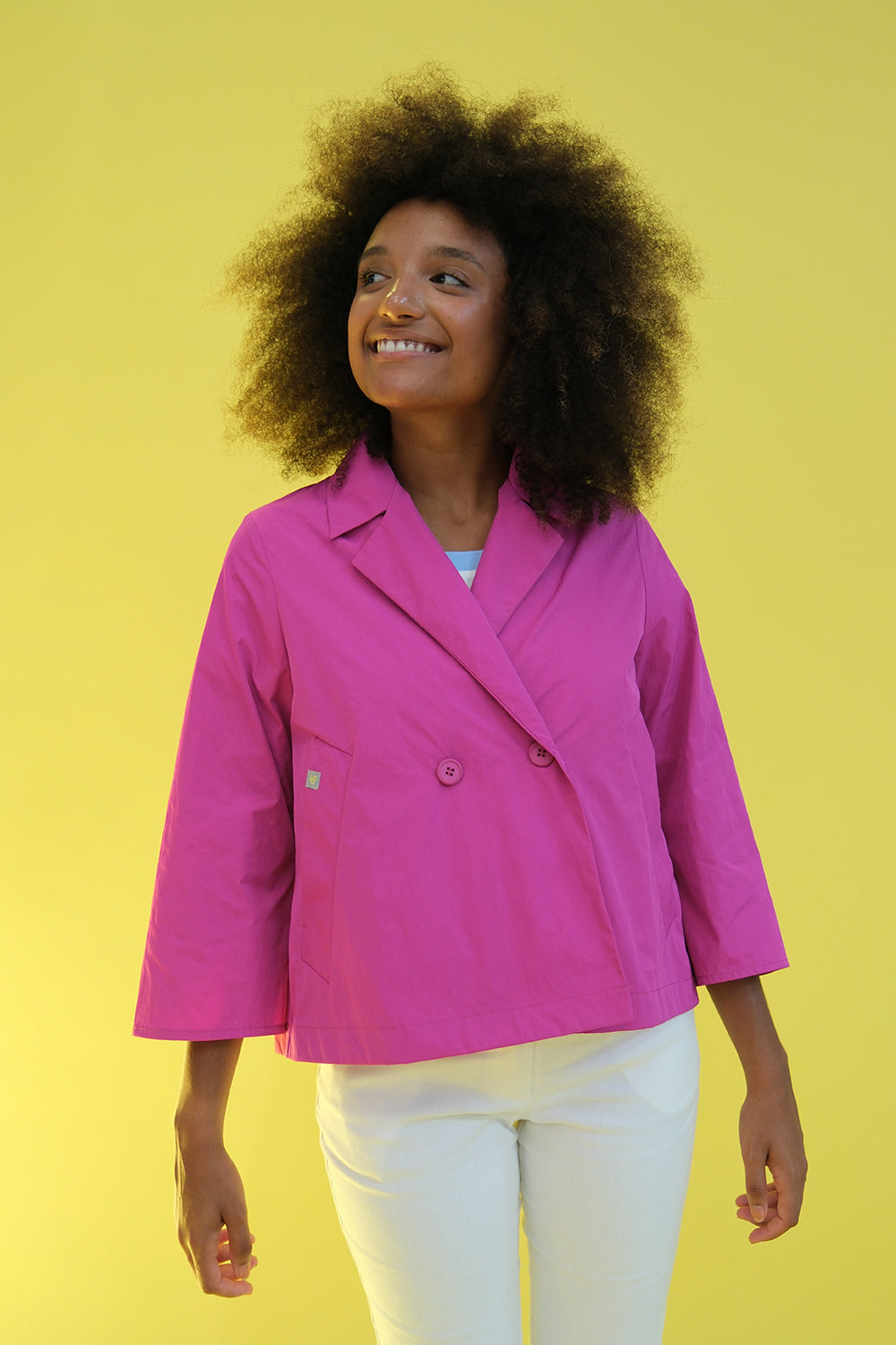 Gabardina Jasmine, Fucsia
