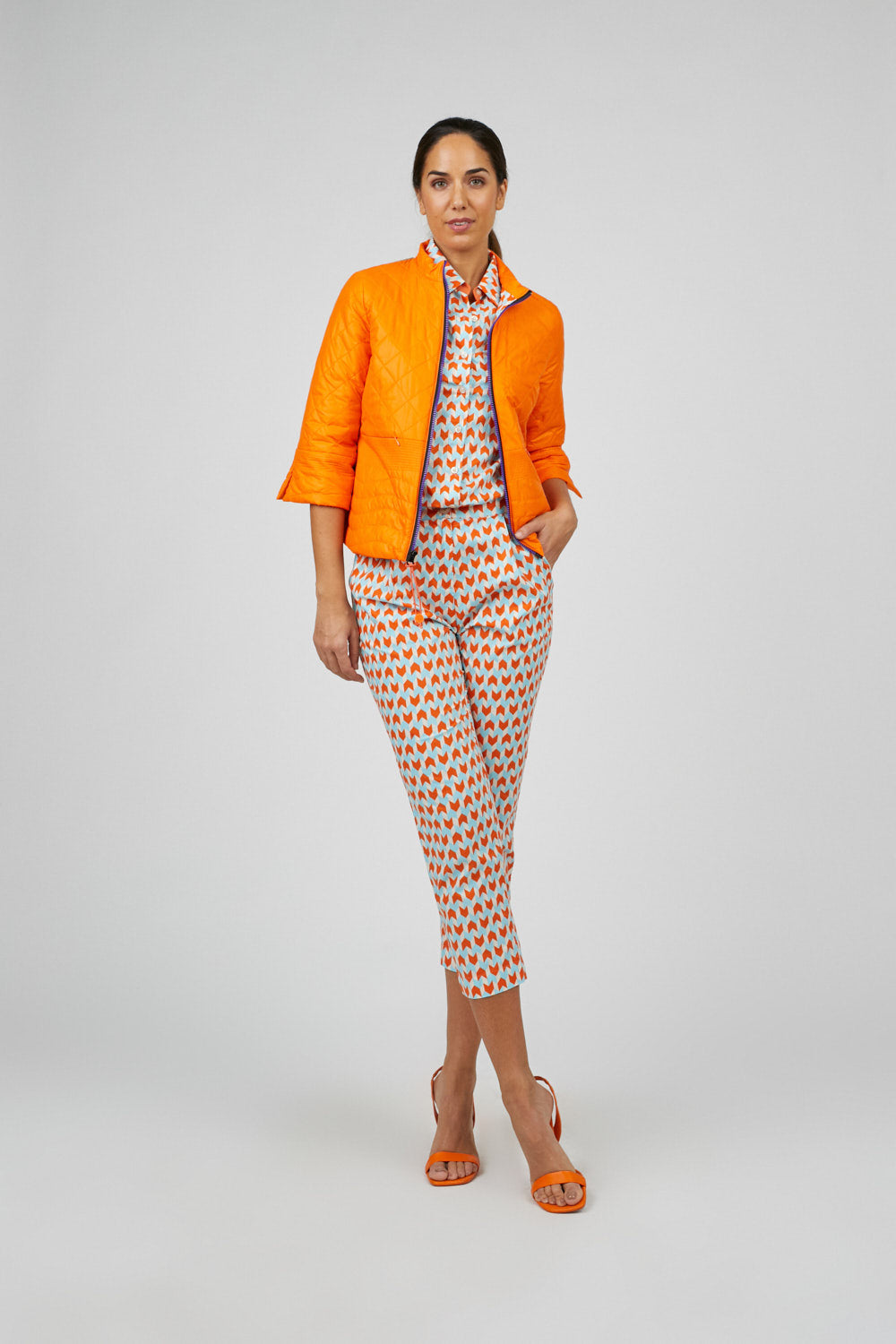 Parka Blossom Naranja