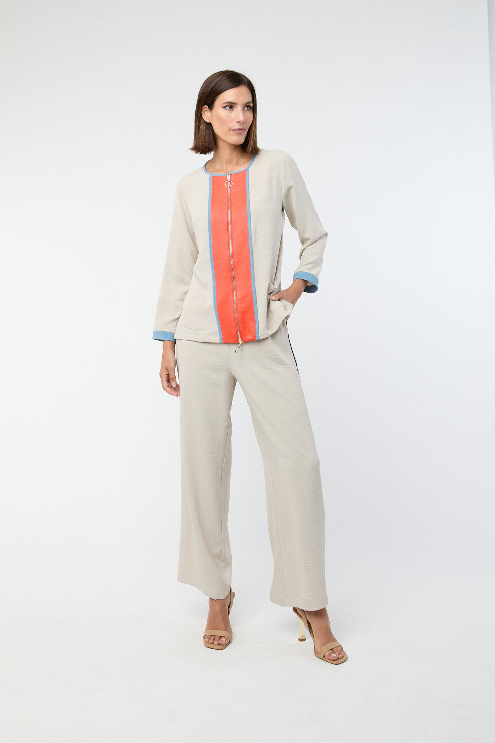 Pantalon Adriana Topo