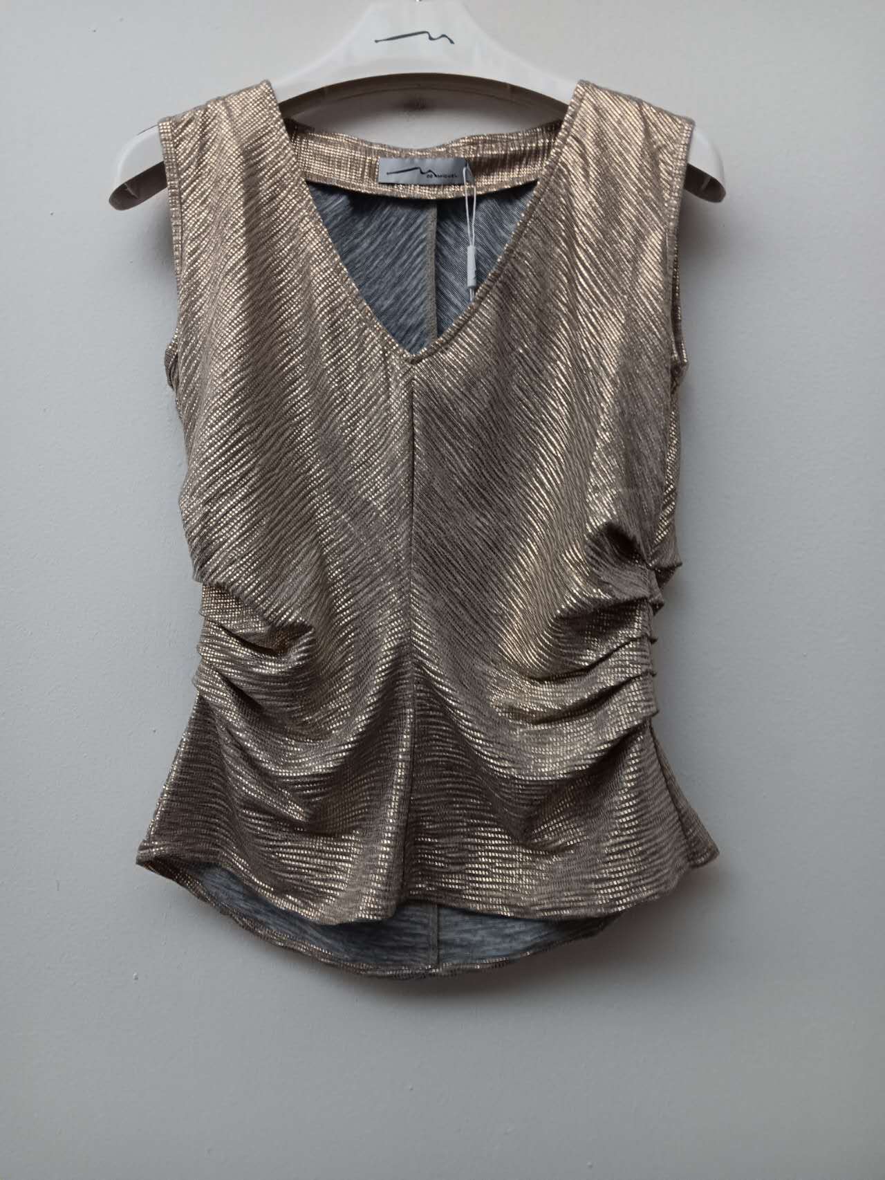 Camiseta Lurex Dorado
