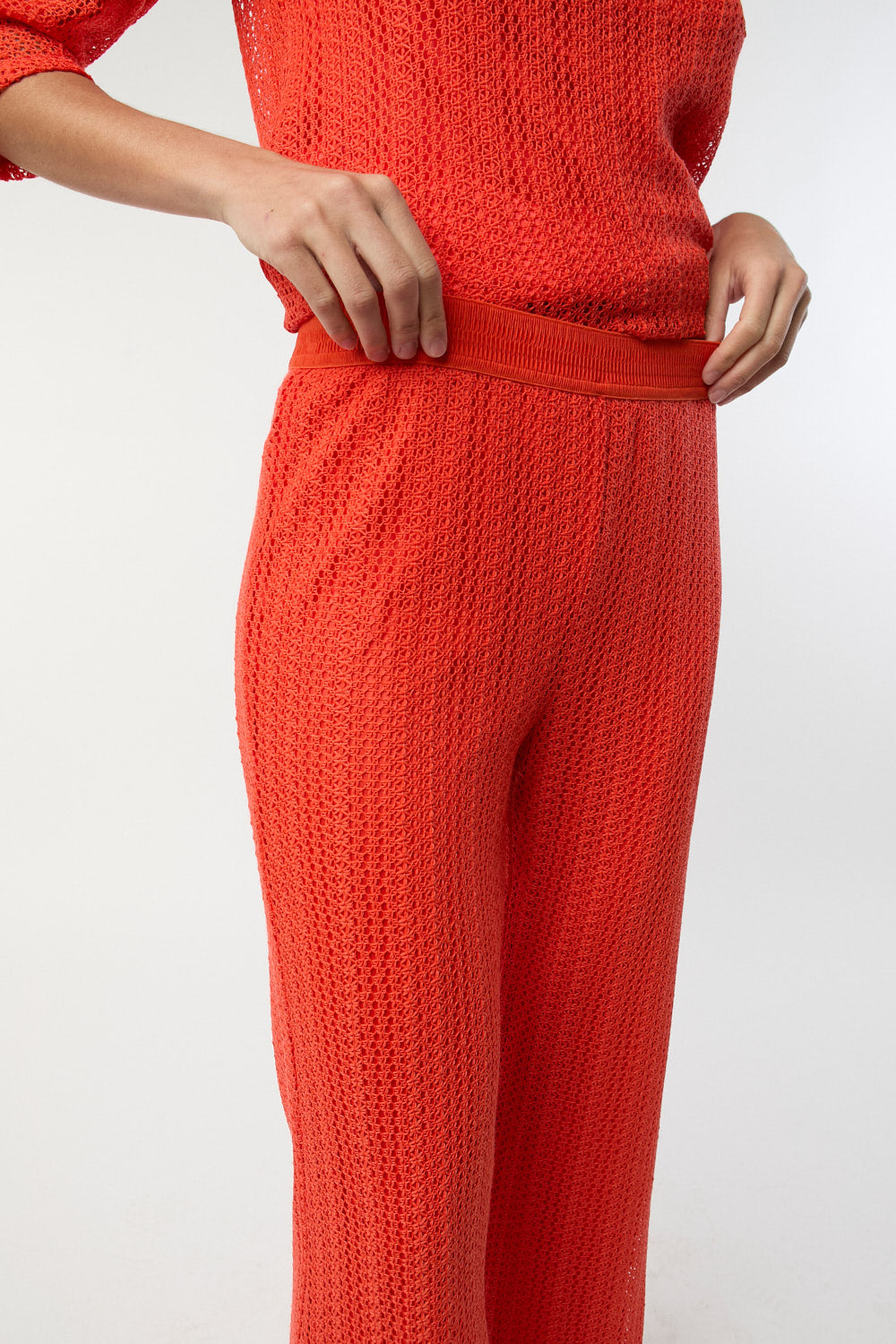 Pantalon Cherry Malla Rojo