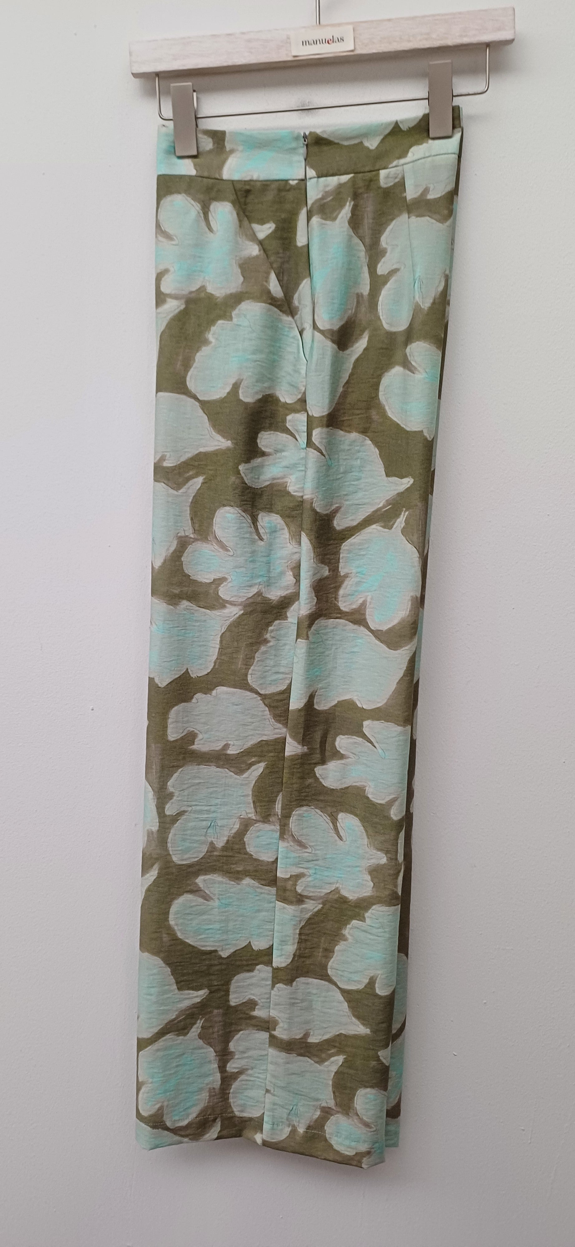 Pantalon Print Marcela Azul