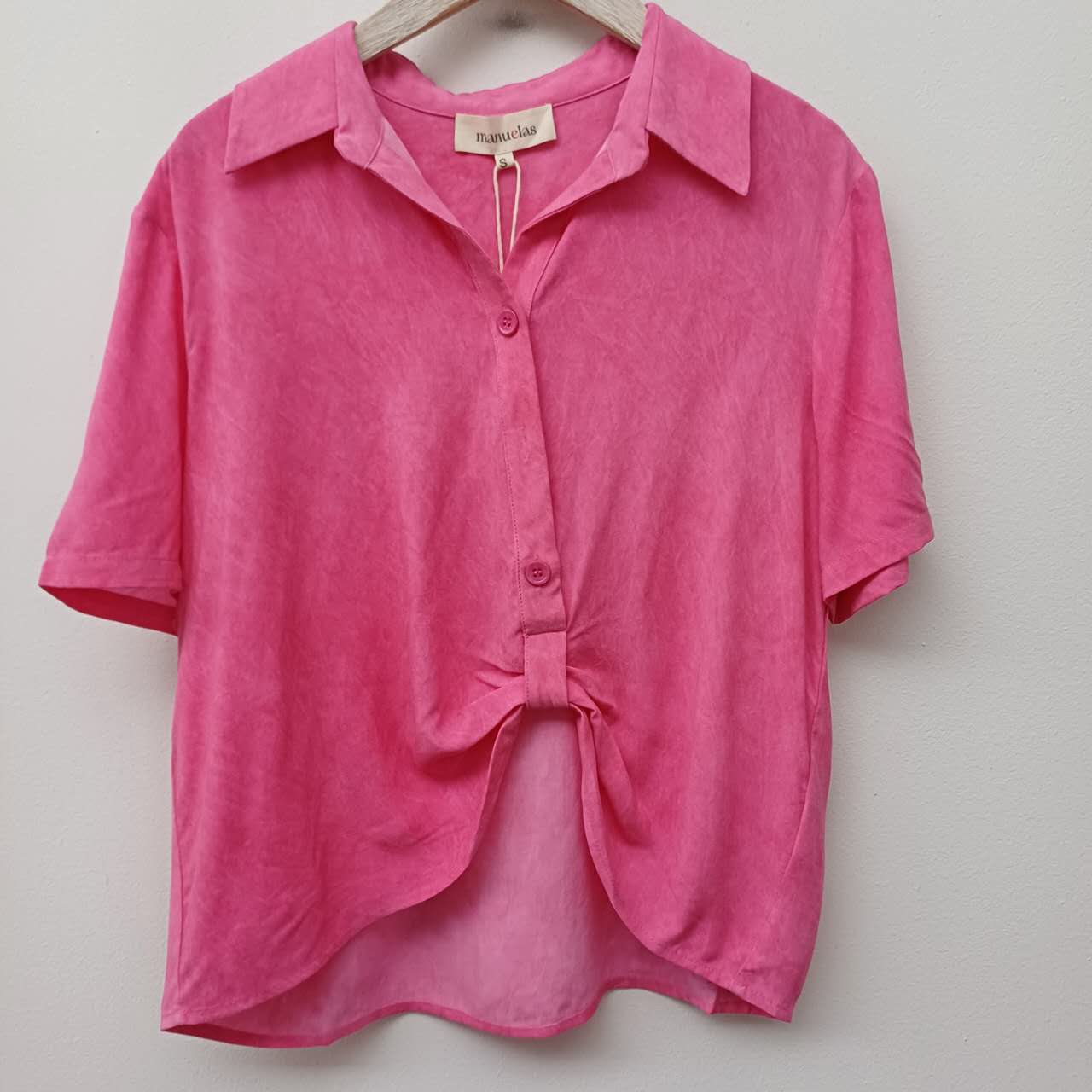 Camisa Tapeta Melania Rosa